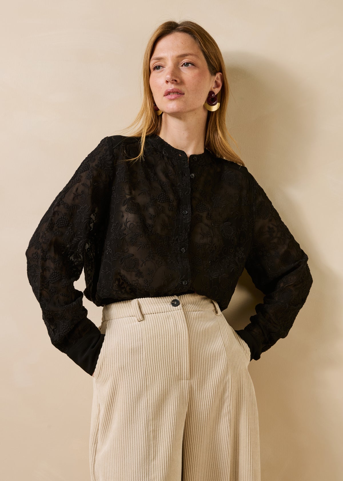 Chemise noire - Godda
