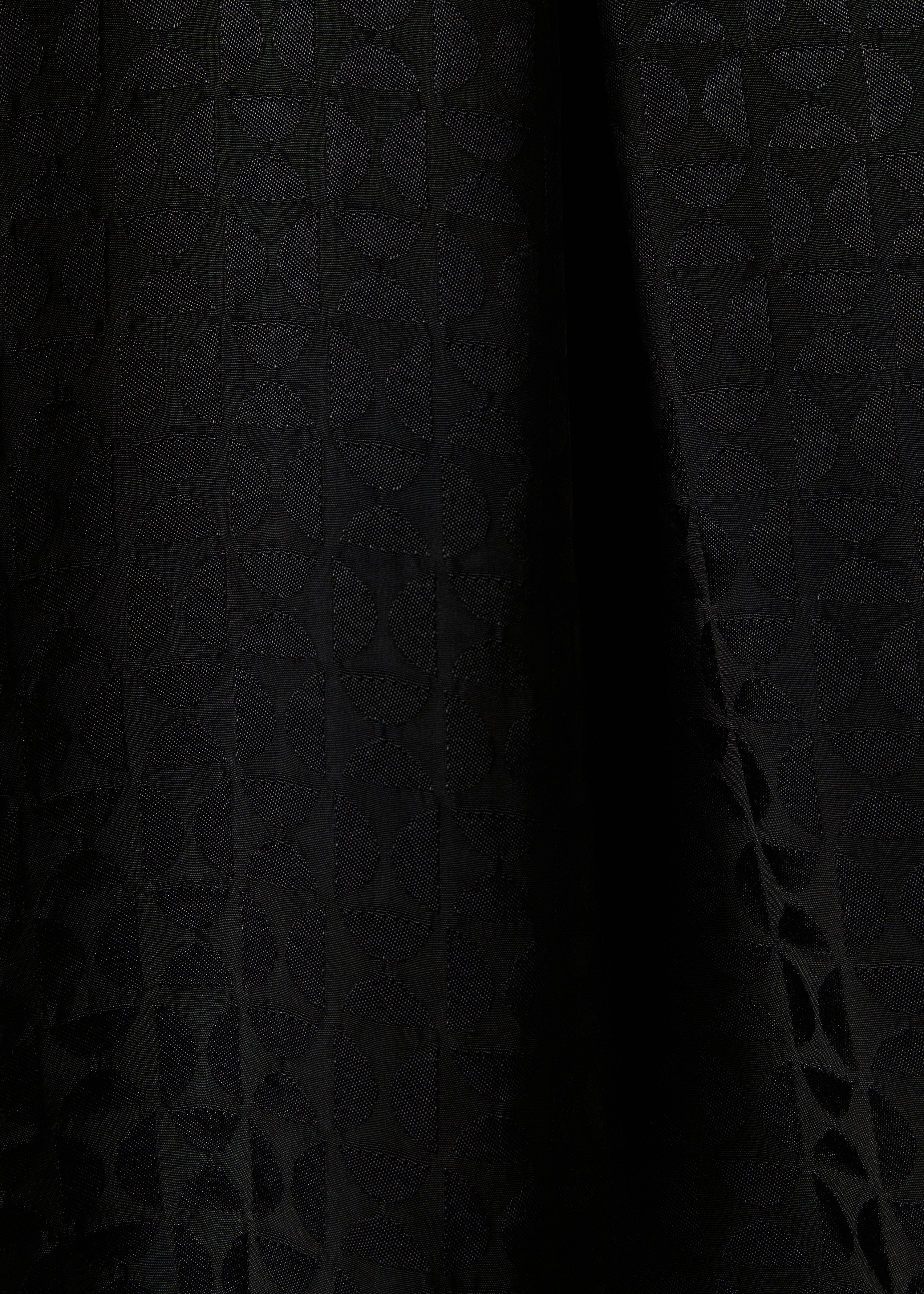 Blouse noire manches longues col lavallière