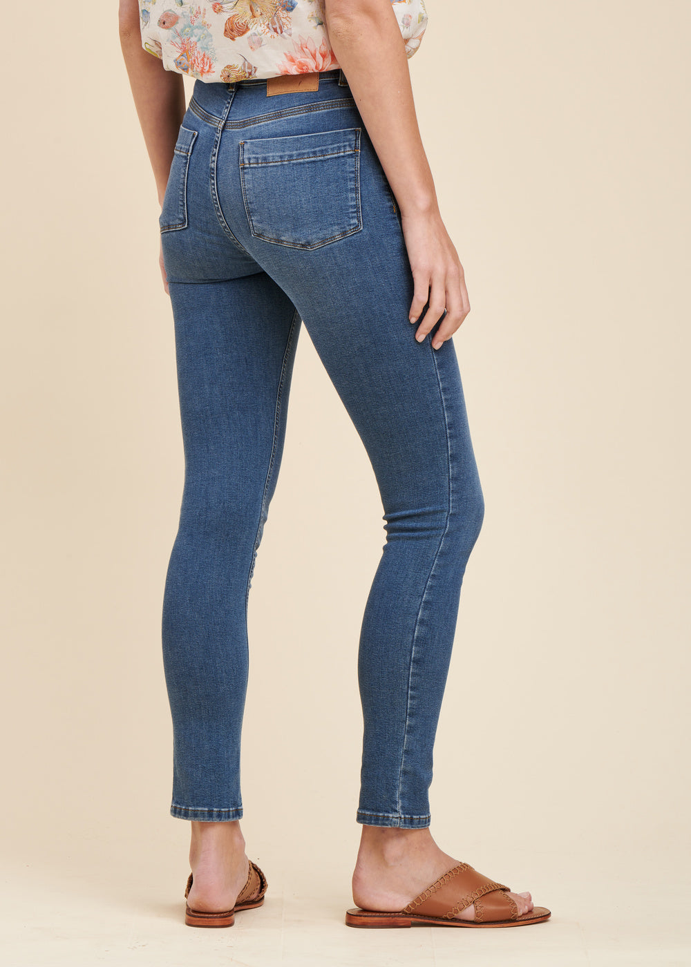 Organic cotton slim-fit jeans