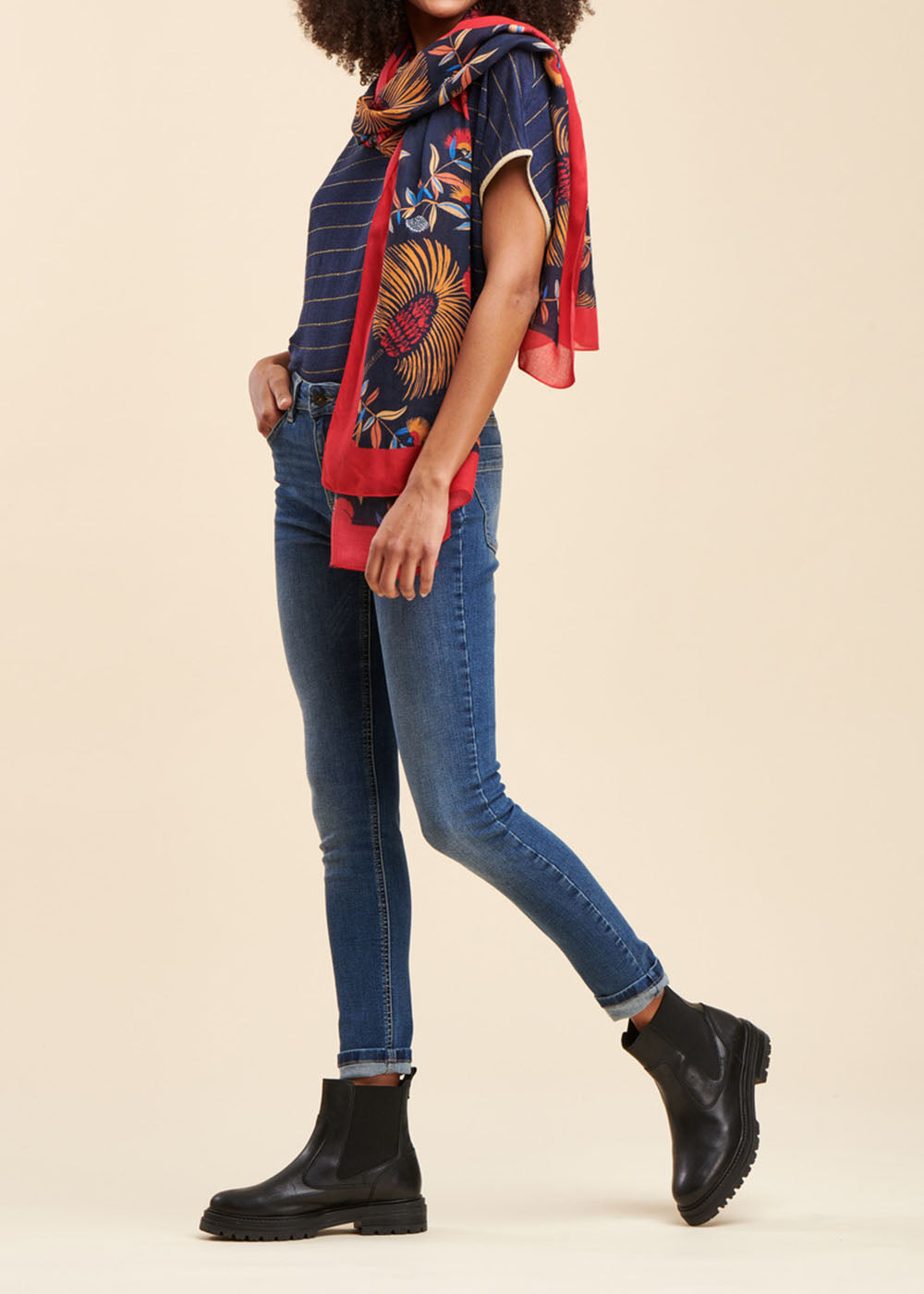 Organic cotton slim-fit jeans