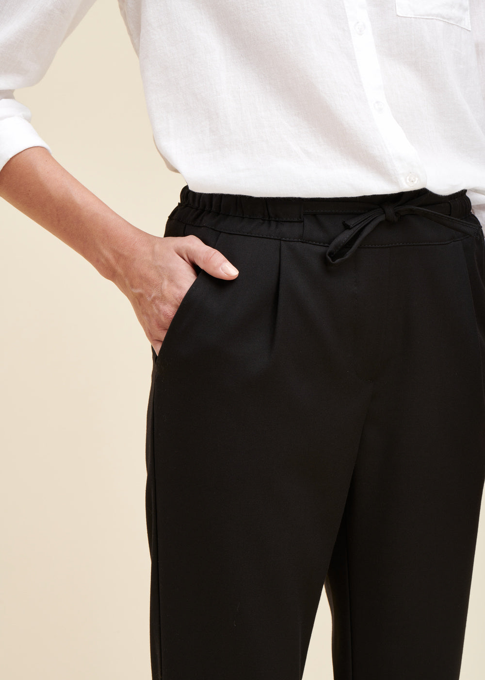 Pantalon coupe carotte