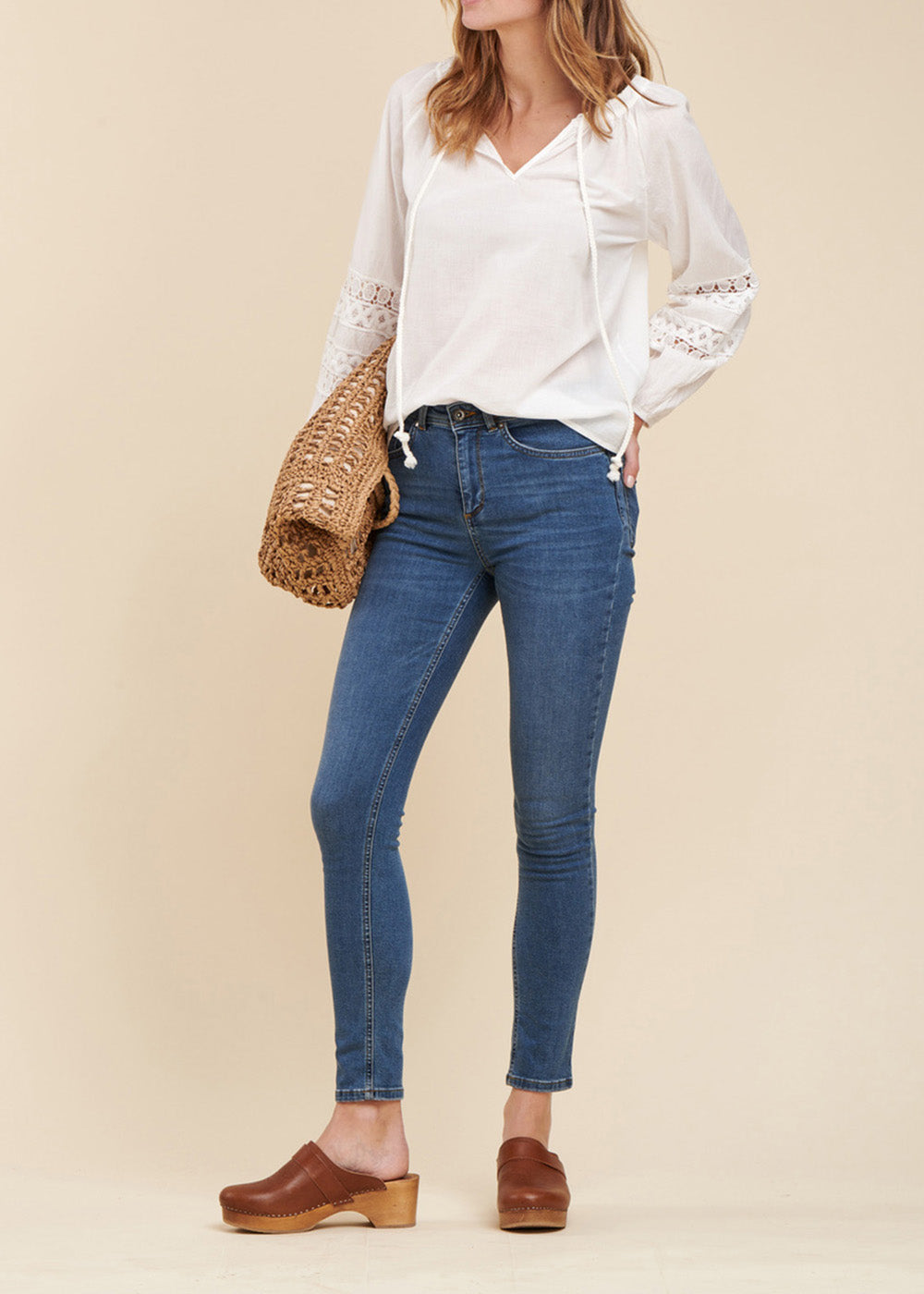 Jean slim coton biologique