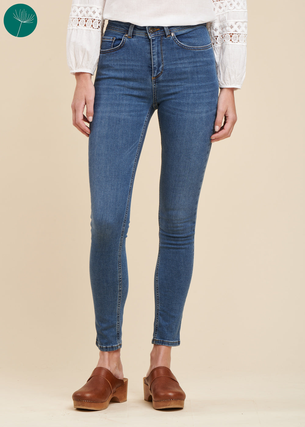 Jean slim coton biologique