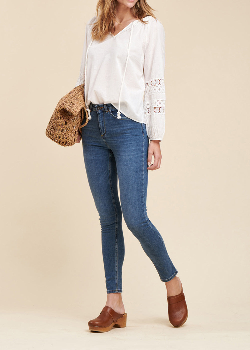 Jean slim coton biologique