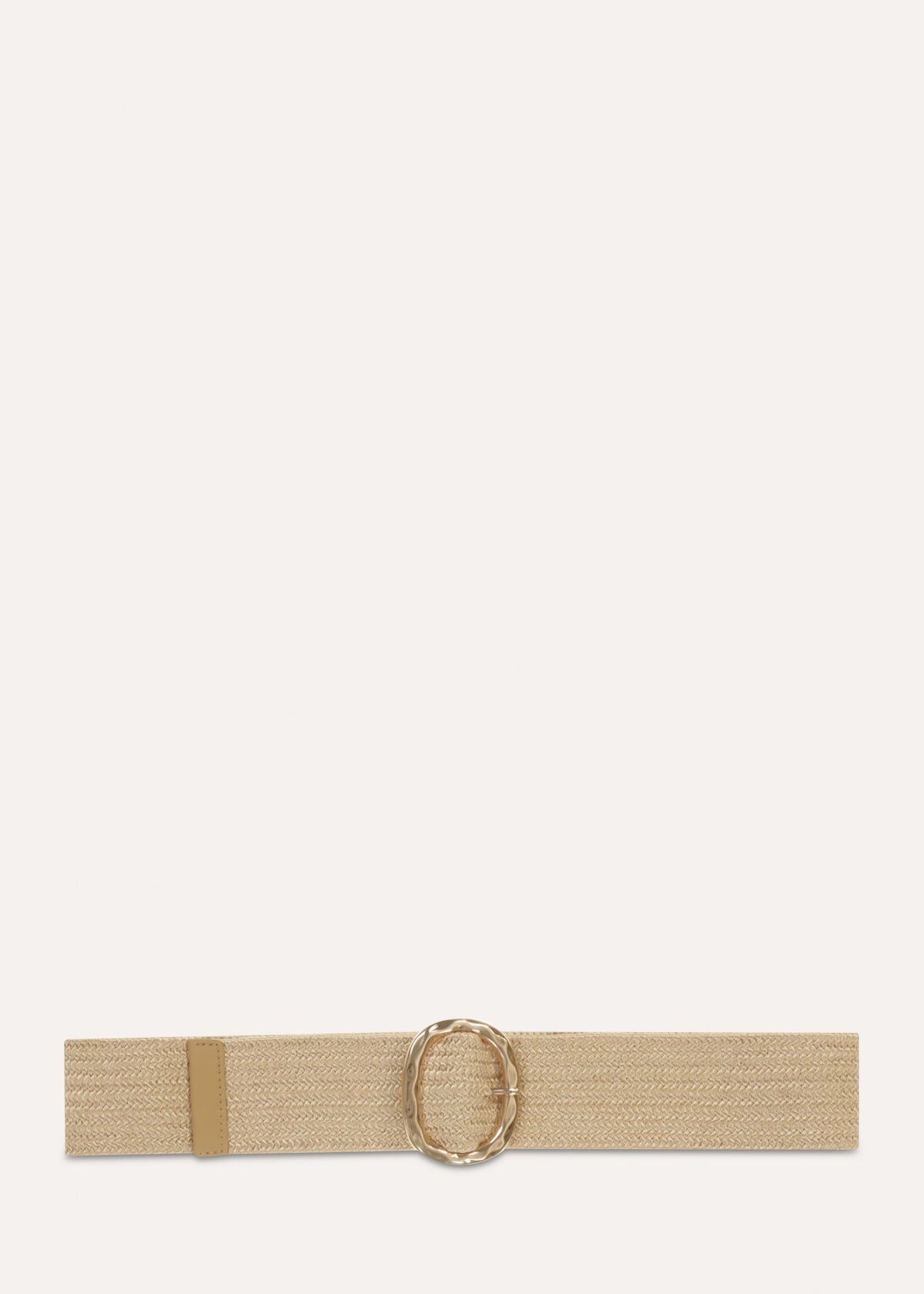 Elasticated gold belt
