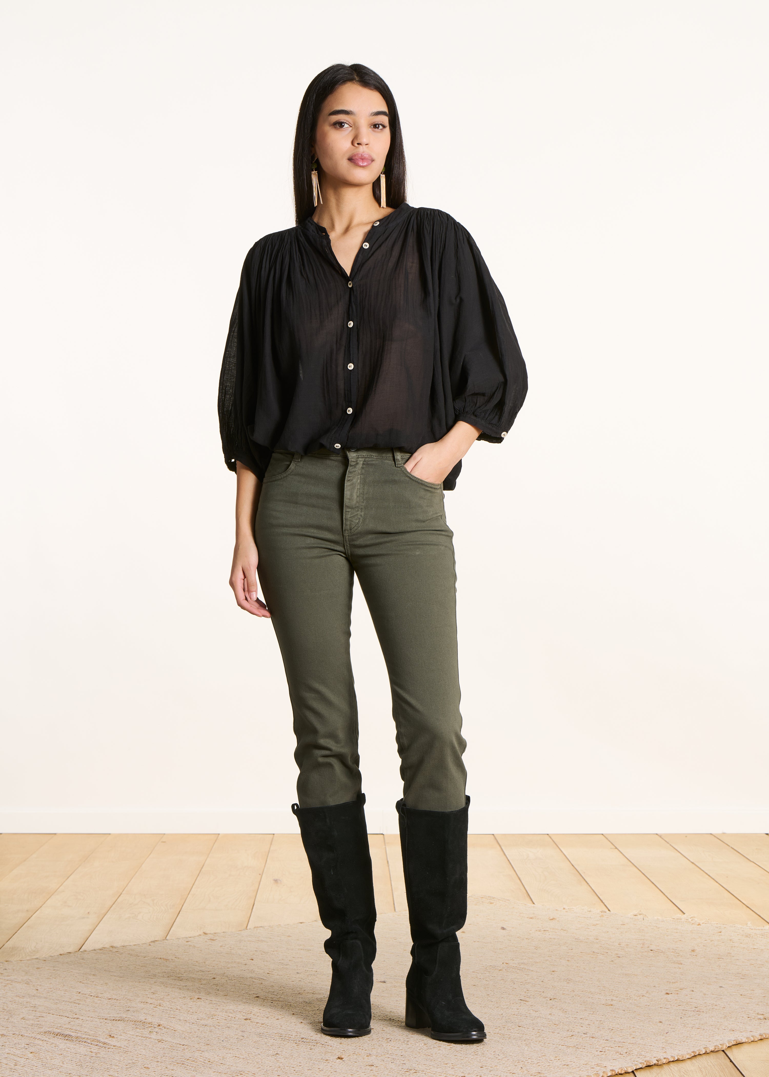 Bottes noires - Sacari