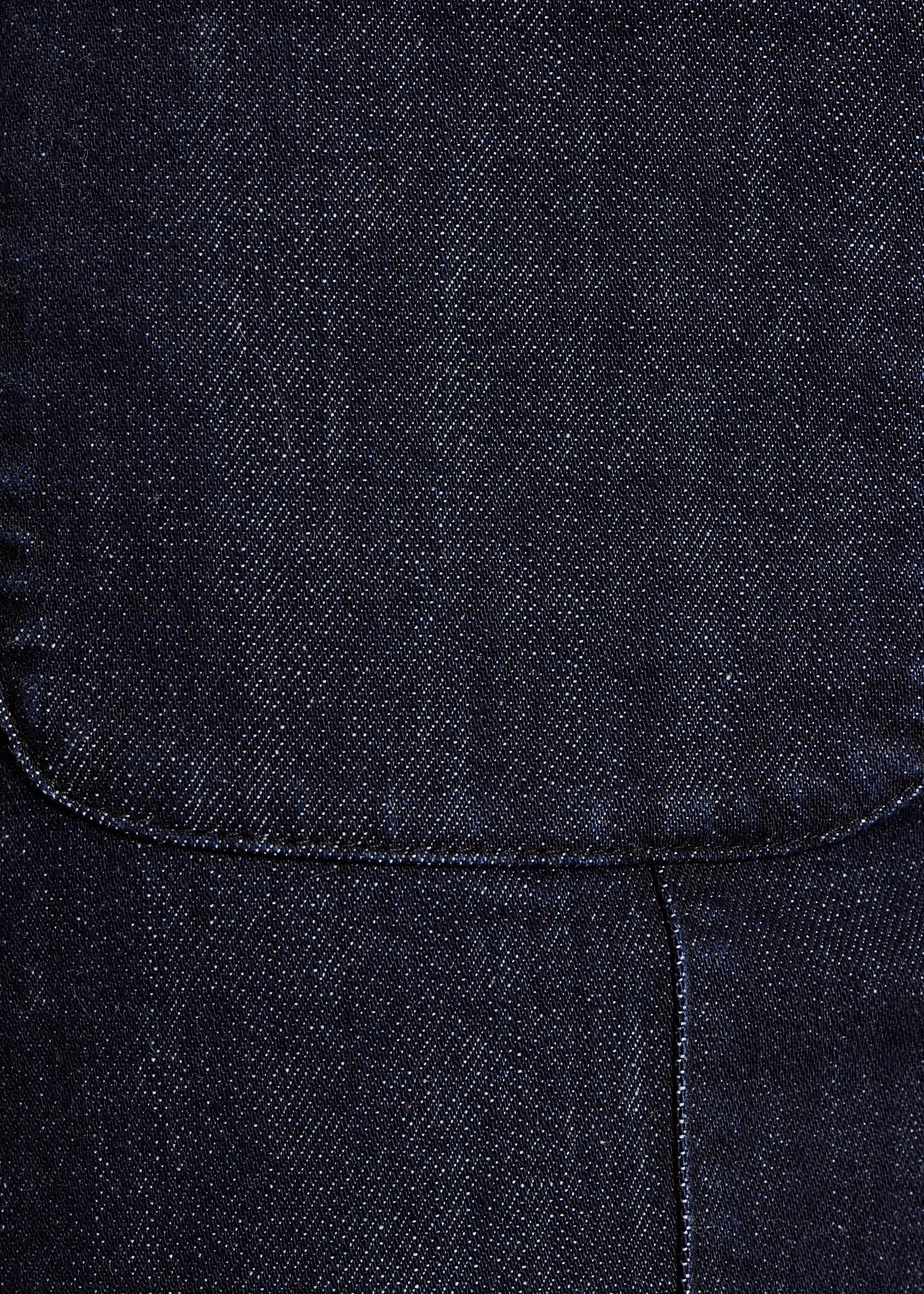 Jean large brut taille haute