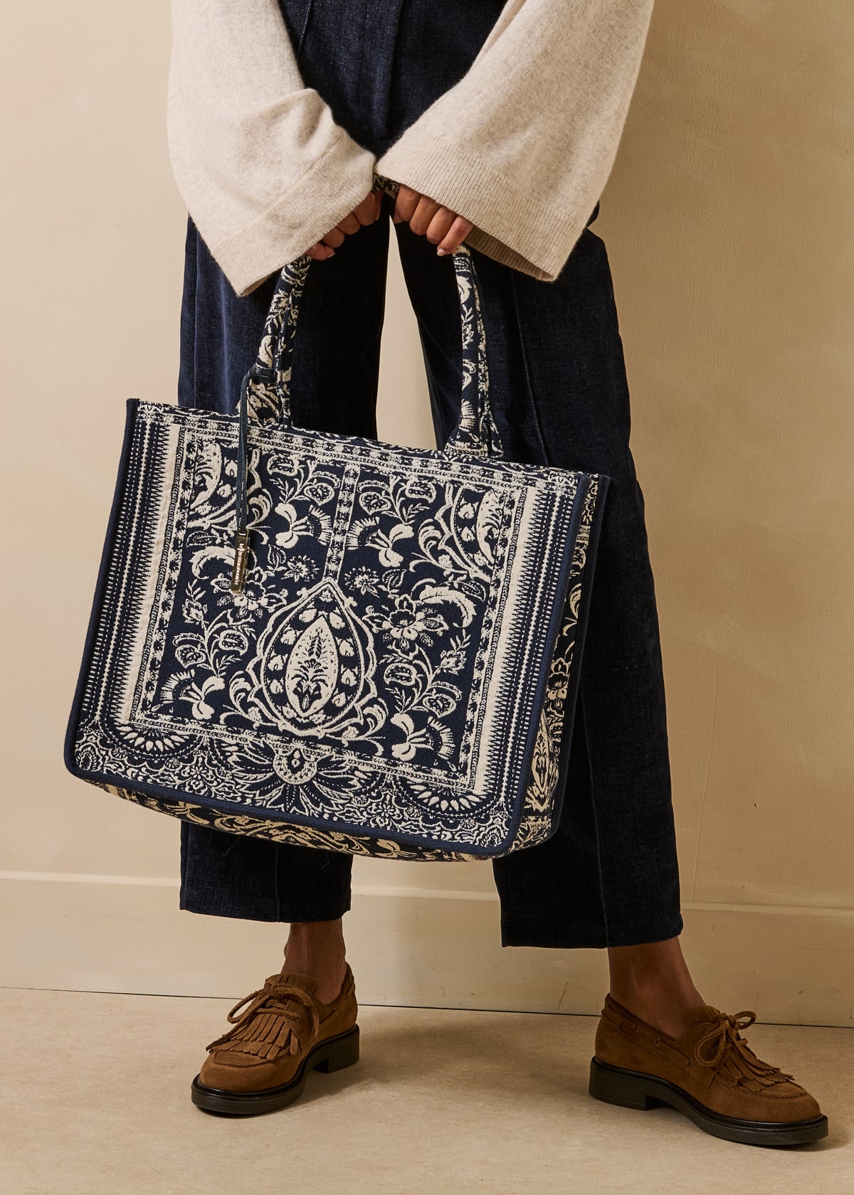 Marineblaue Tasche - Tromso