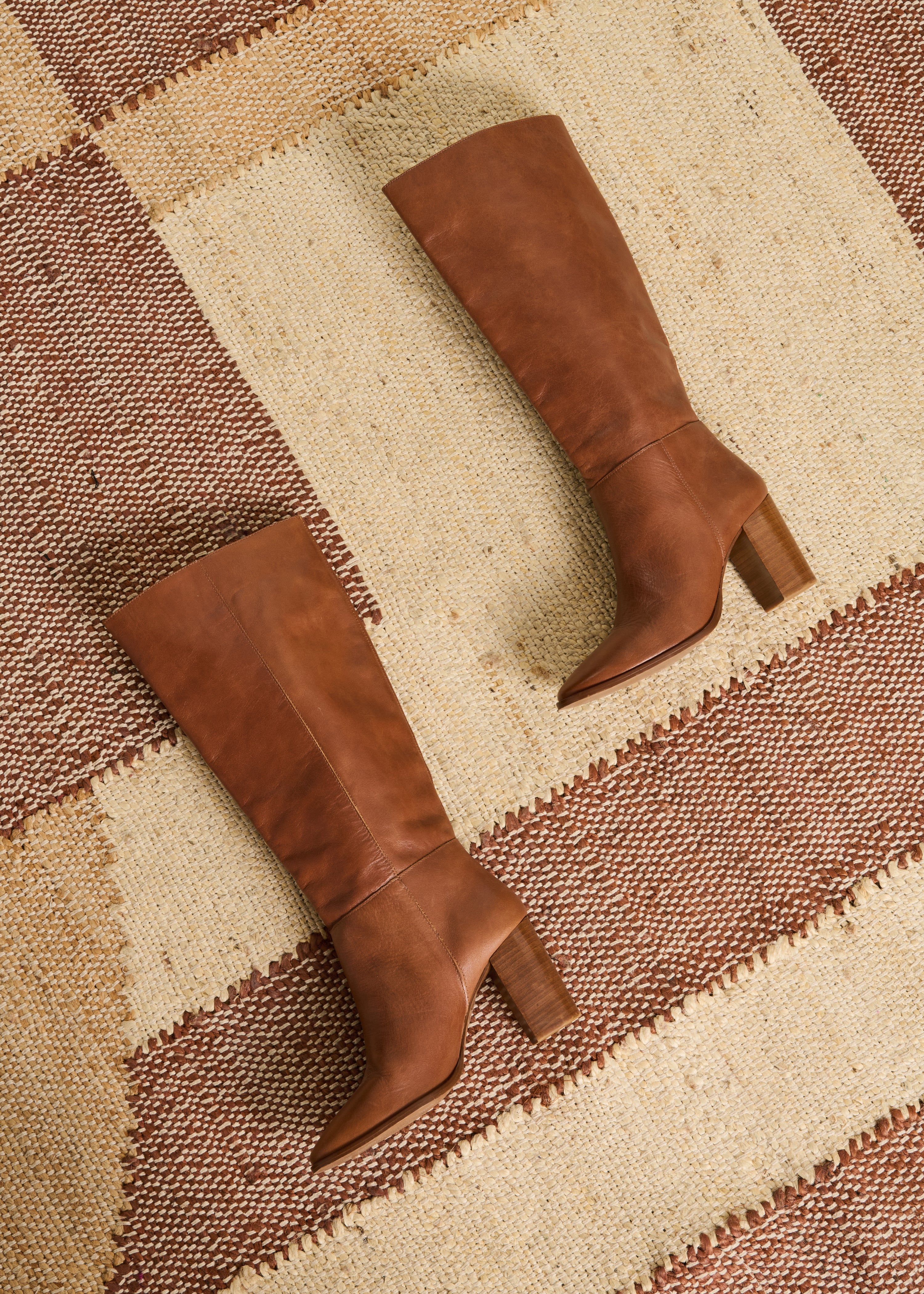 Bottes cognac - Takui