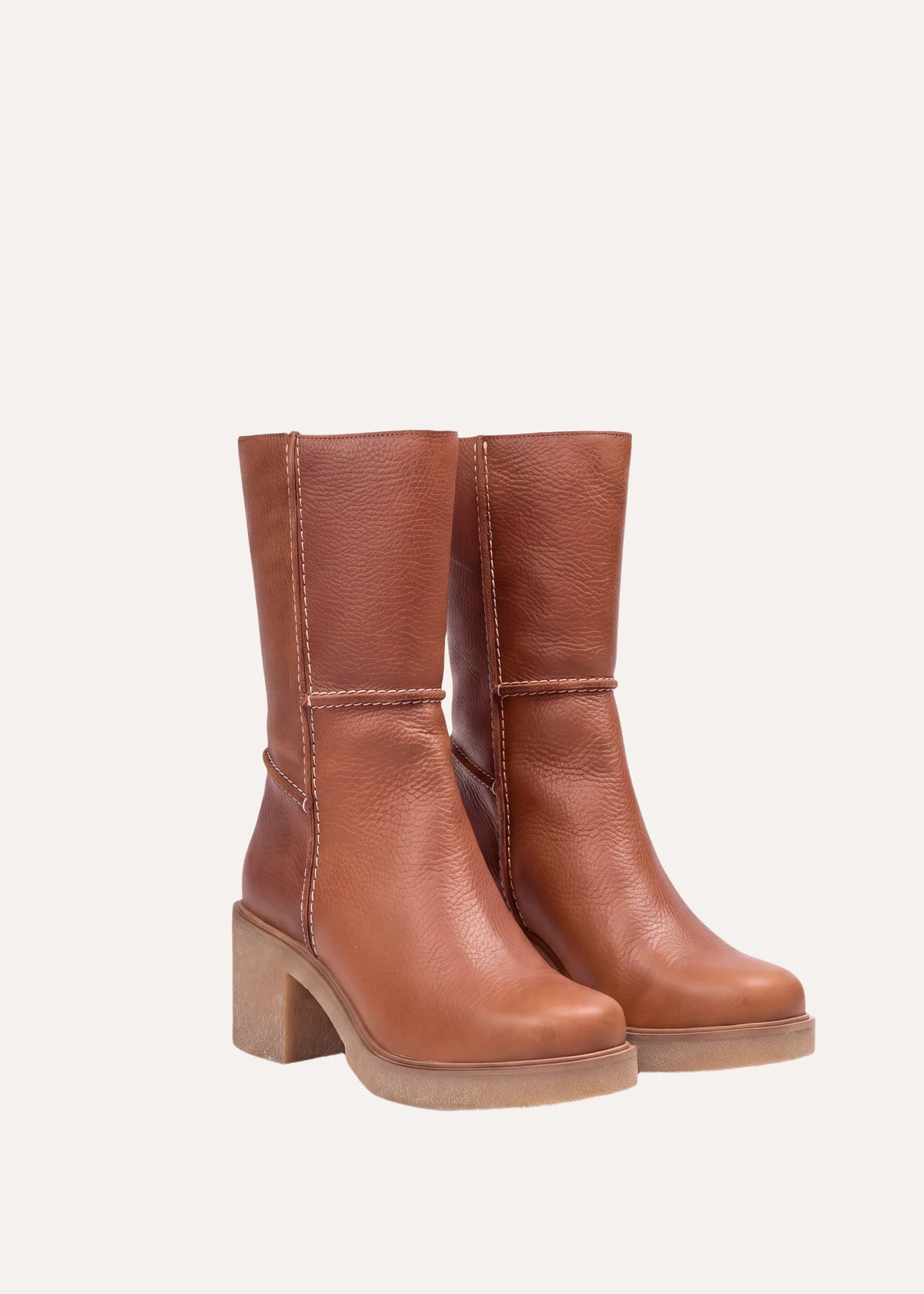 Bottines camel - Tansu