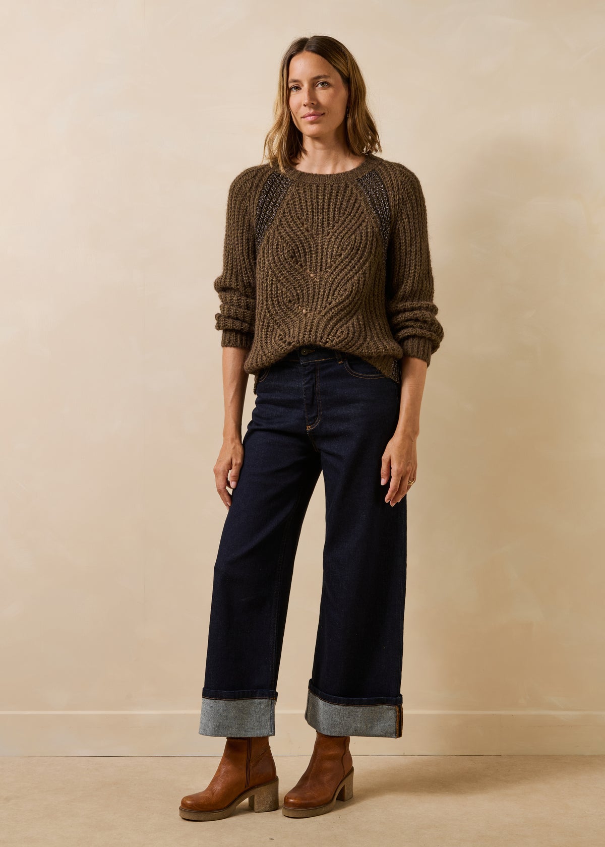 Bottines camel - Tansu