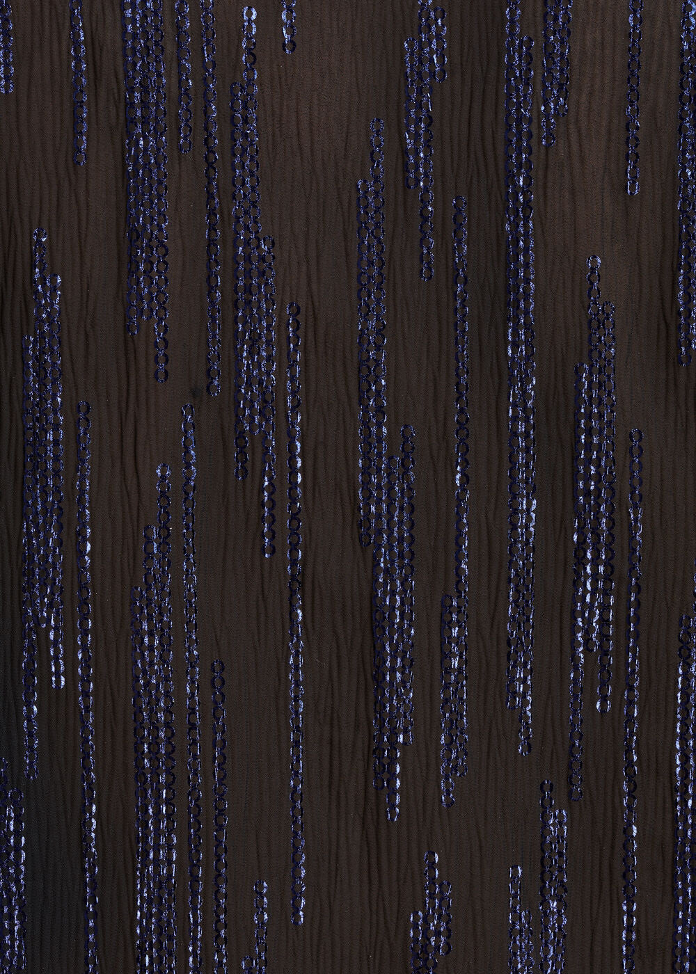 Camicetta in voile con paillettes