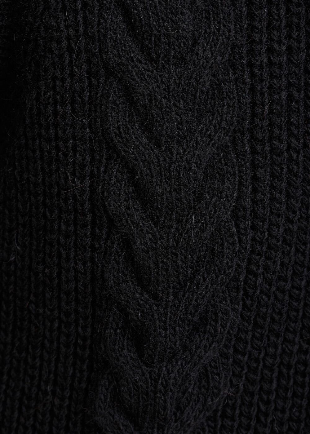 schwarz, ärmellose, kurze Strickweste