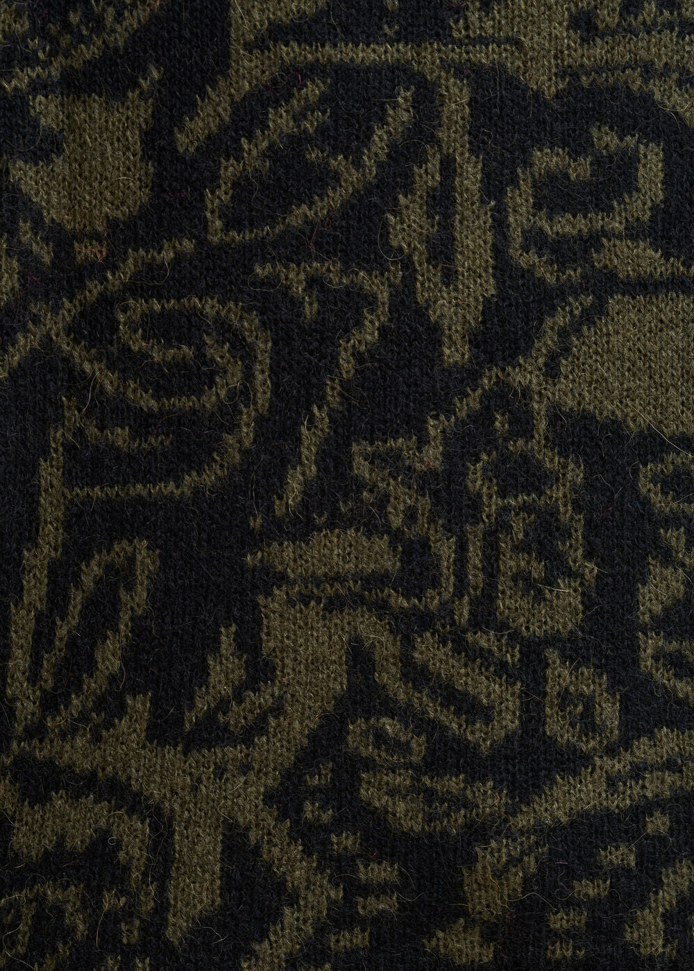 Cardigan jacquard geometrico