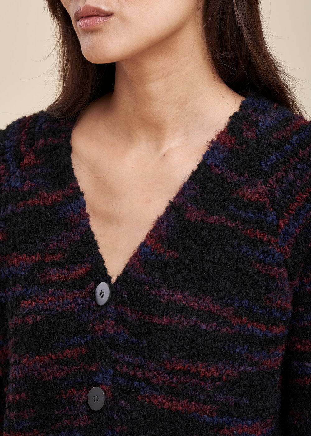 Fancy gebreid vest