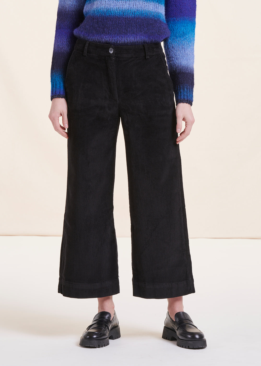 Pantalon 7/8 ème en velours