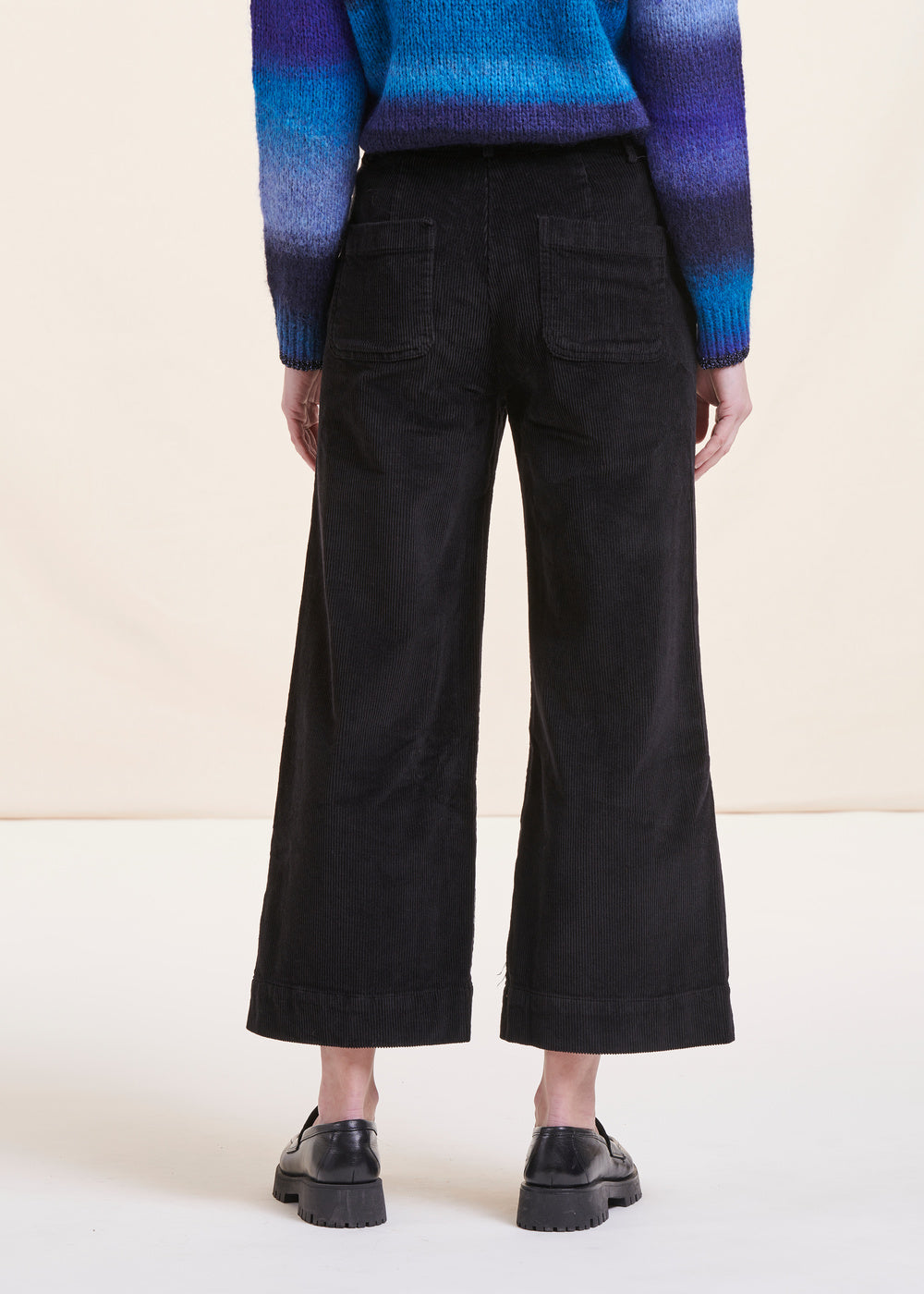 Pantalon 7/8 ème en velours