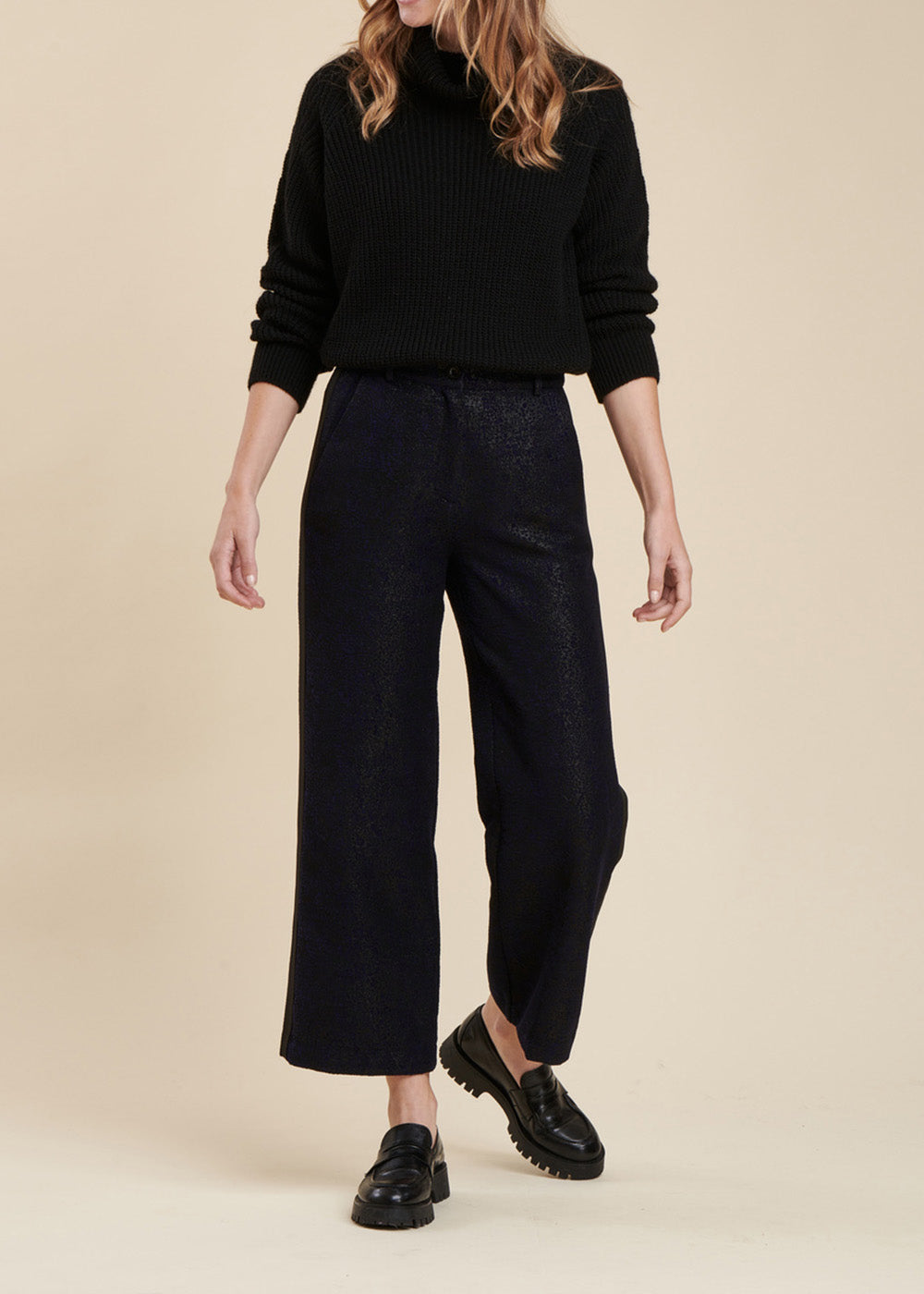 Pantaloni a gamba dritta 7/8