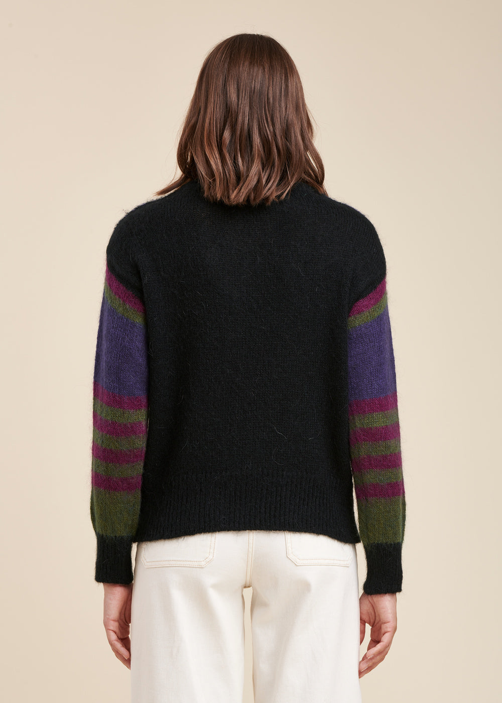 Pull maille jacquard