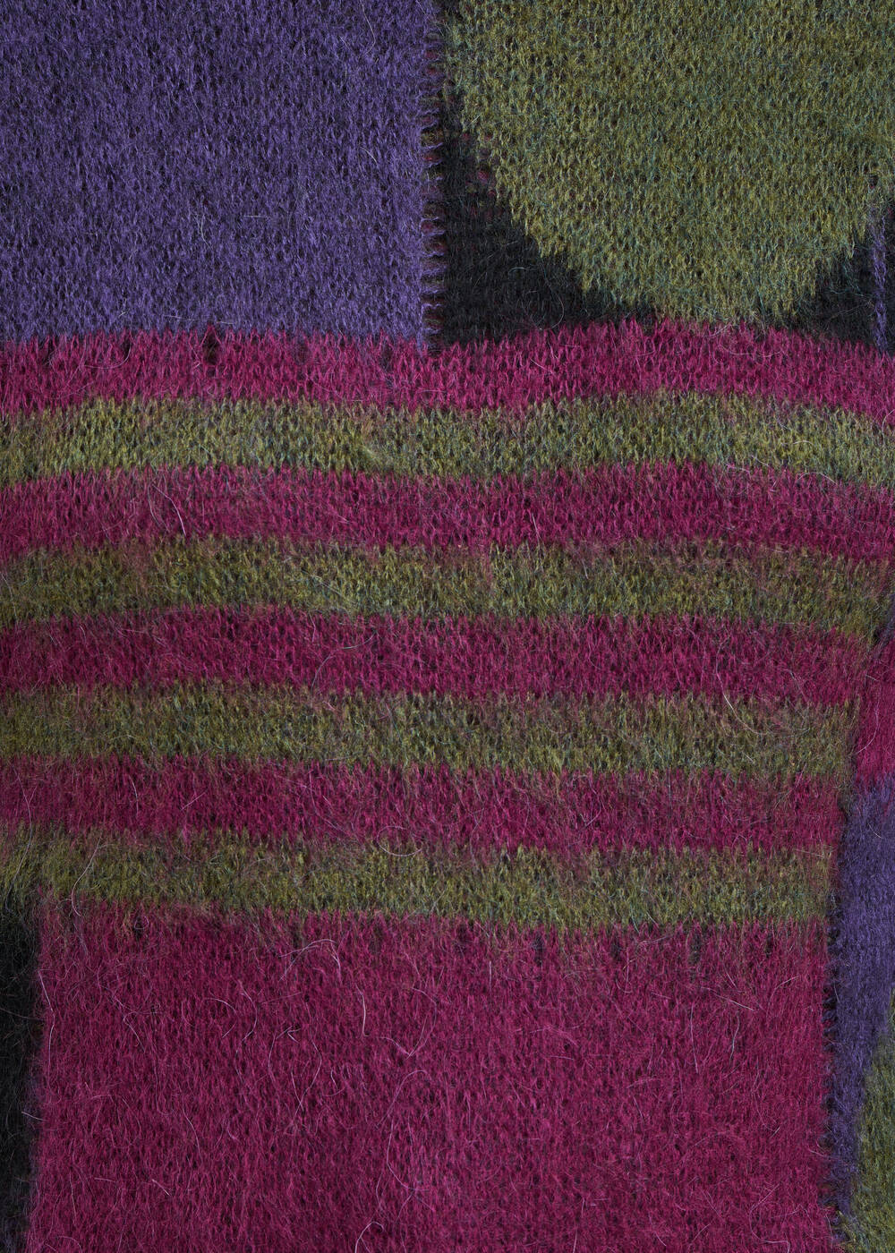 Pull maille jacquard