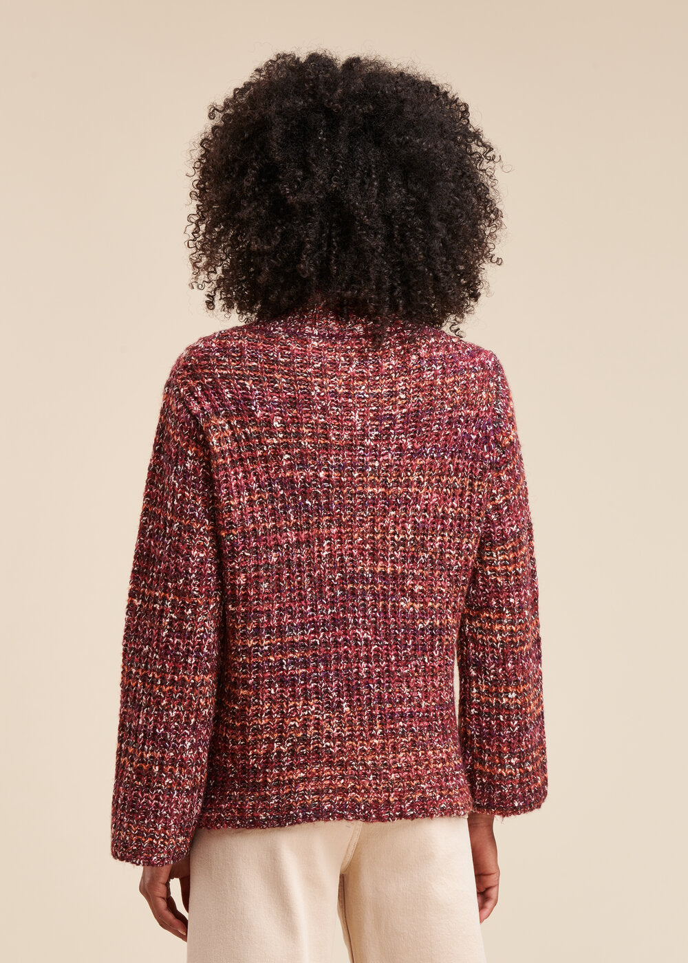 Pullover aus Mouliné-Strick