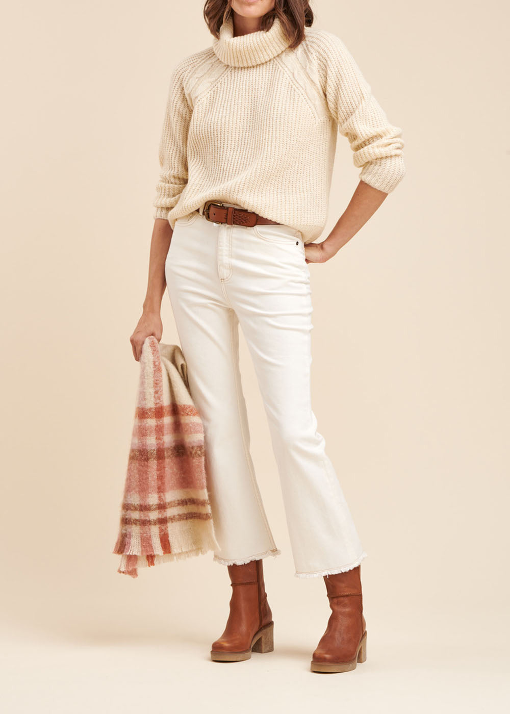 Maglia con scollo a goccia