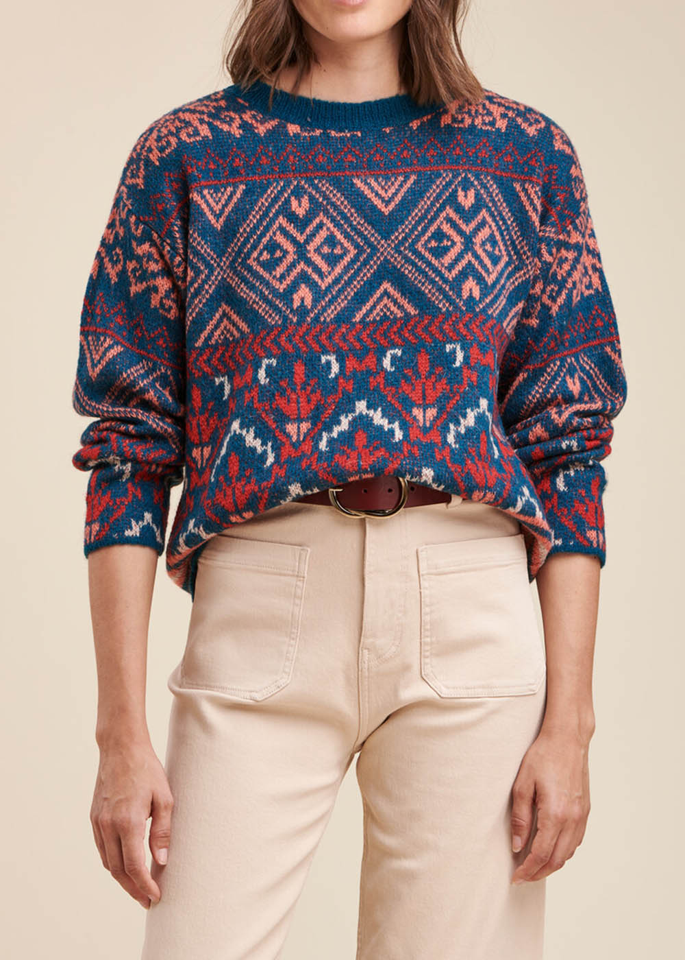 Pull jacquard