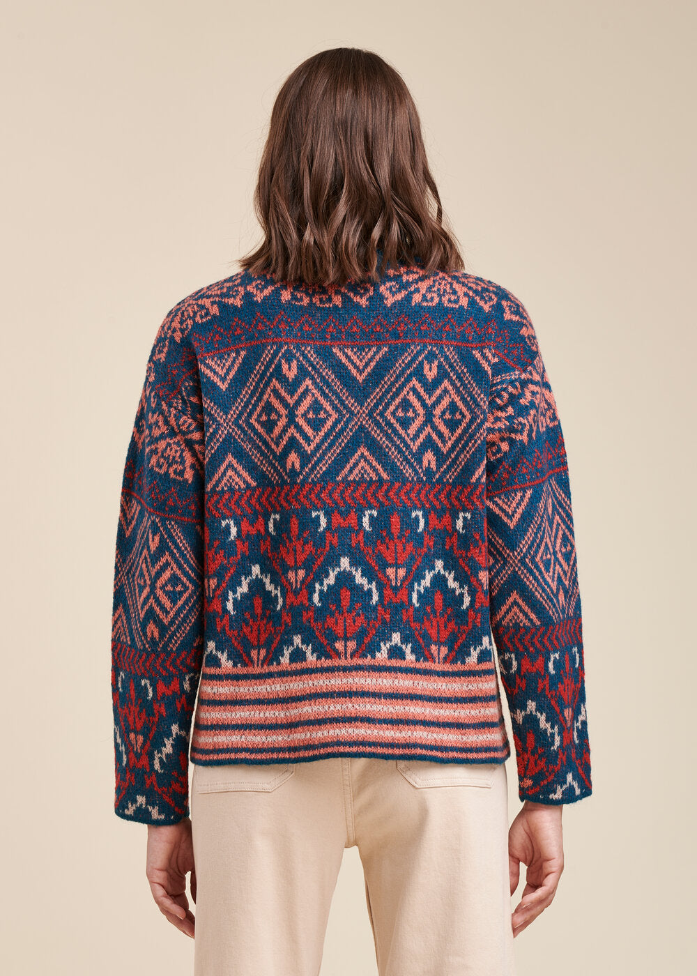 Pull jacquard