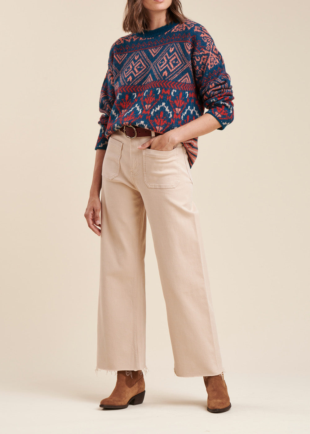 Pull jacquard