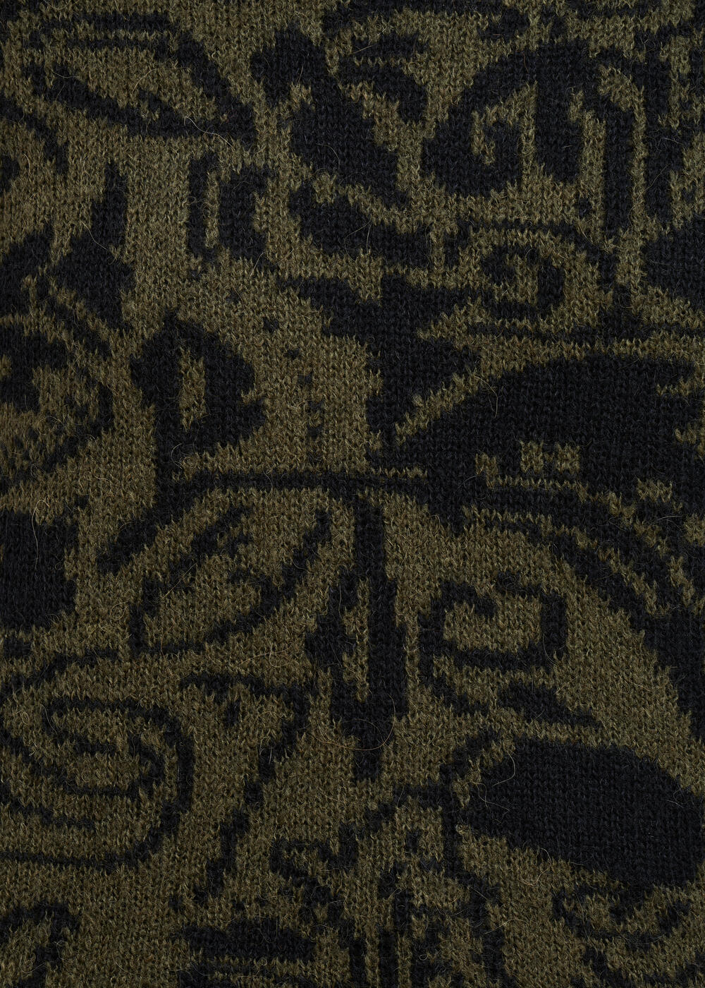 Geometric jacquard sweater