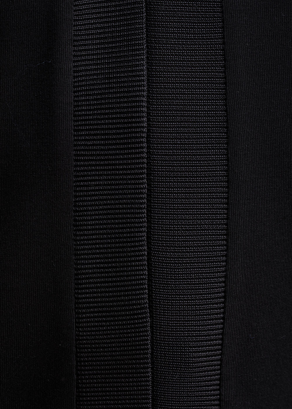 Loose black V-neck t-shirt