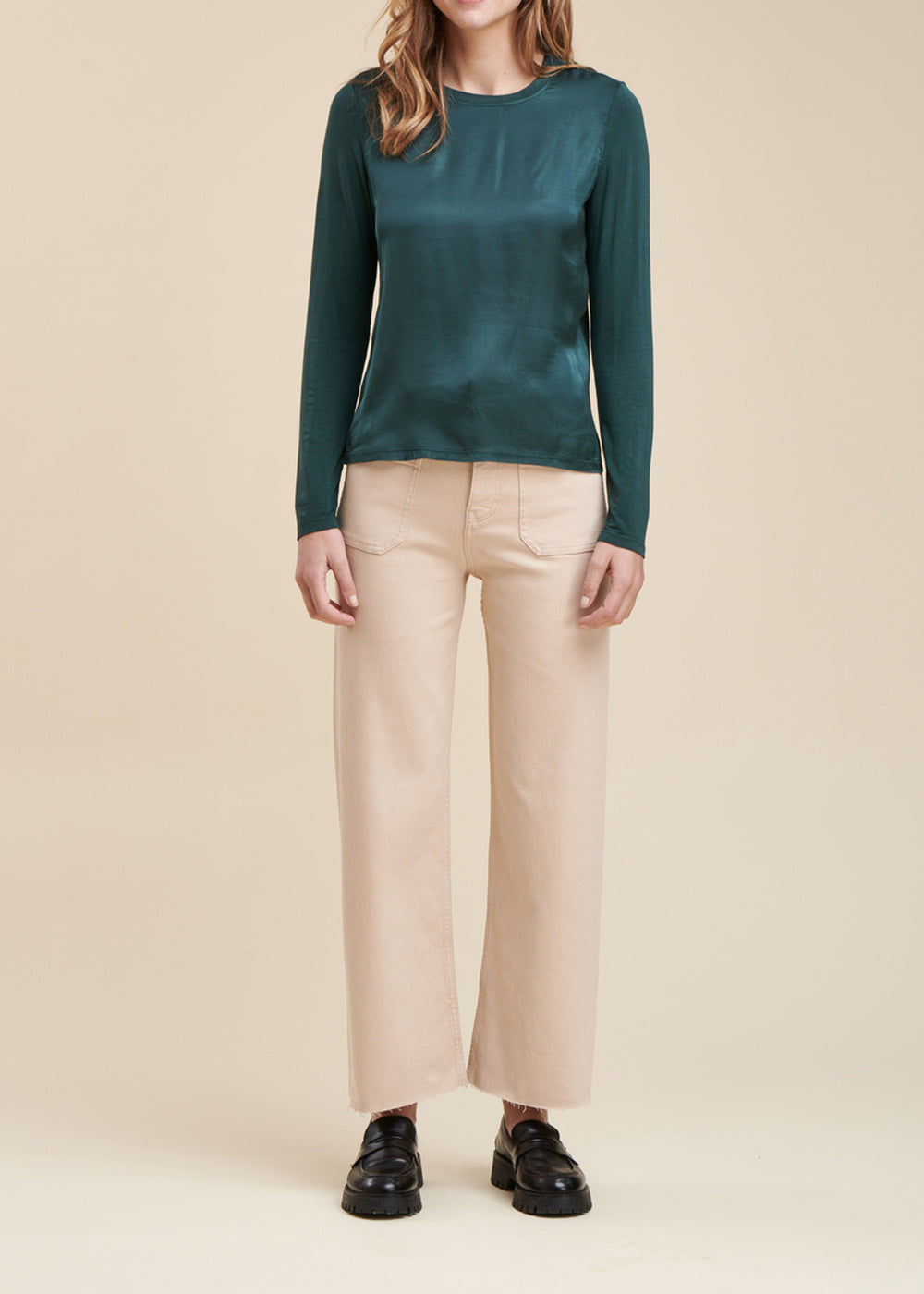 Tee-shirt bi-matière