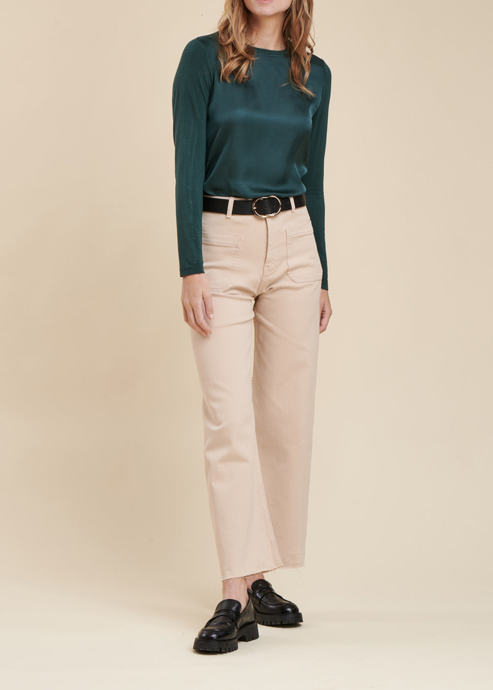 Tee-shirt bi-matière