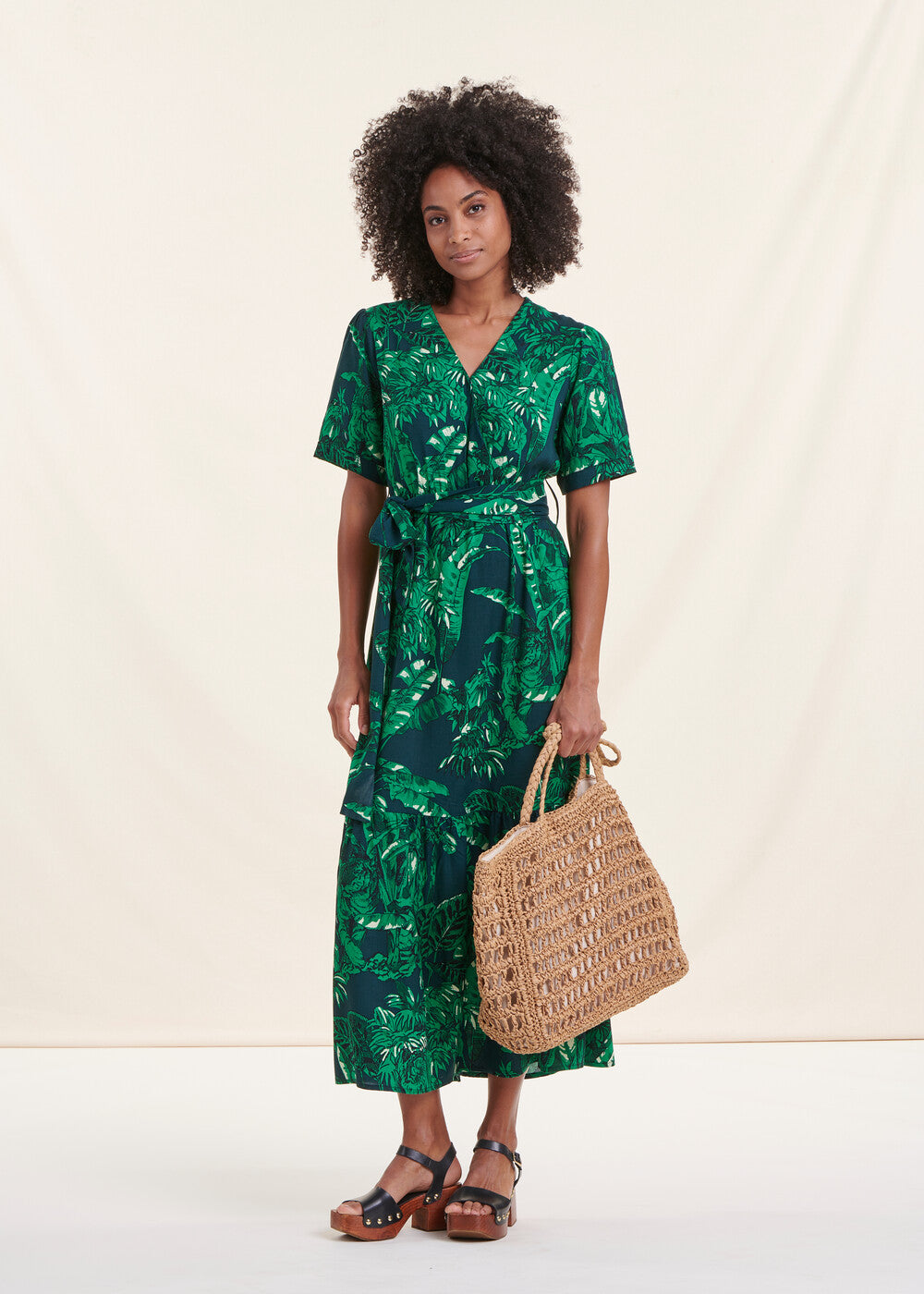 La fée fashion maraboutée robe verte