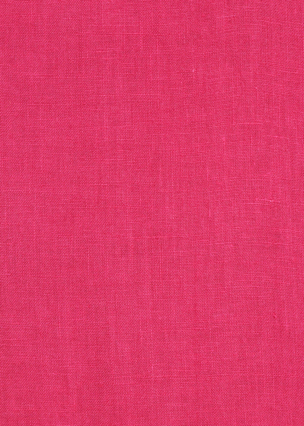 Abito corto rosa fucsia in lino
