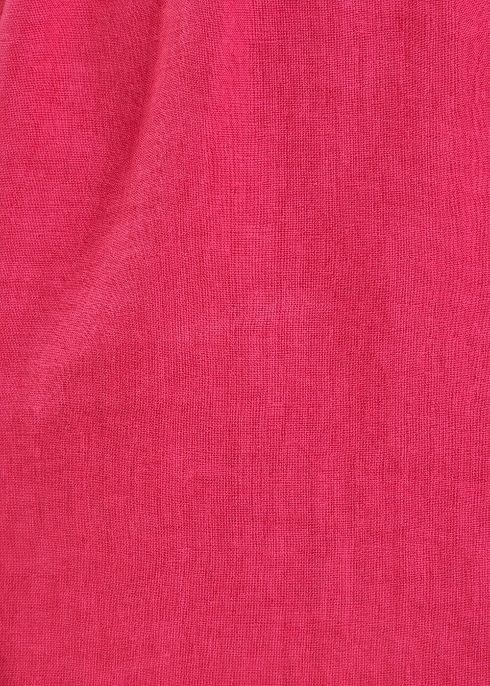 Abito corto rosa fucsia in lino