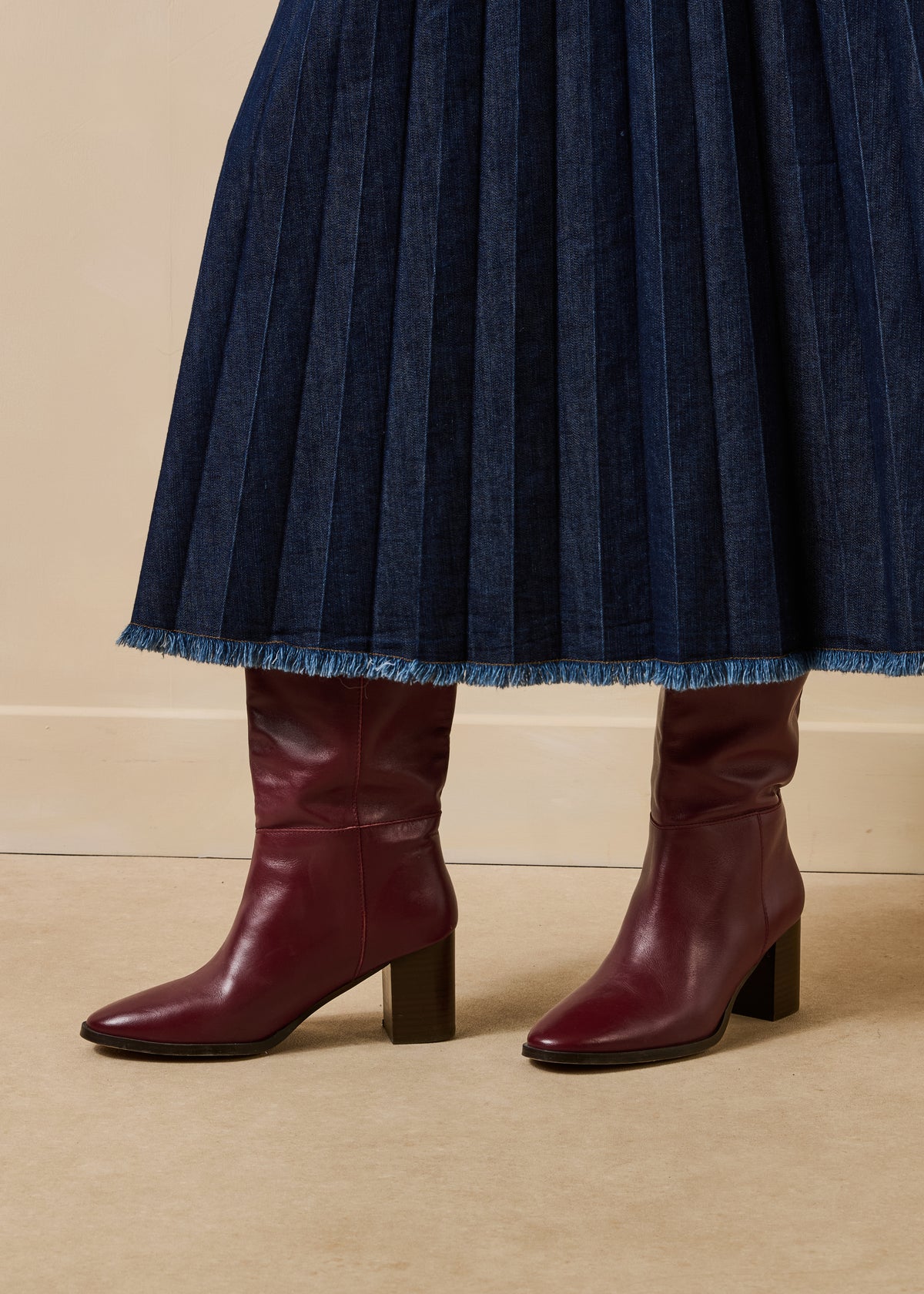 Bottes bordeaux - Zakui