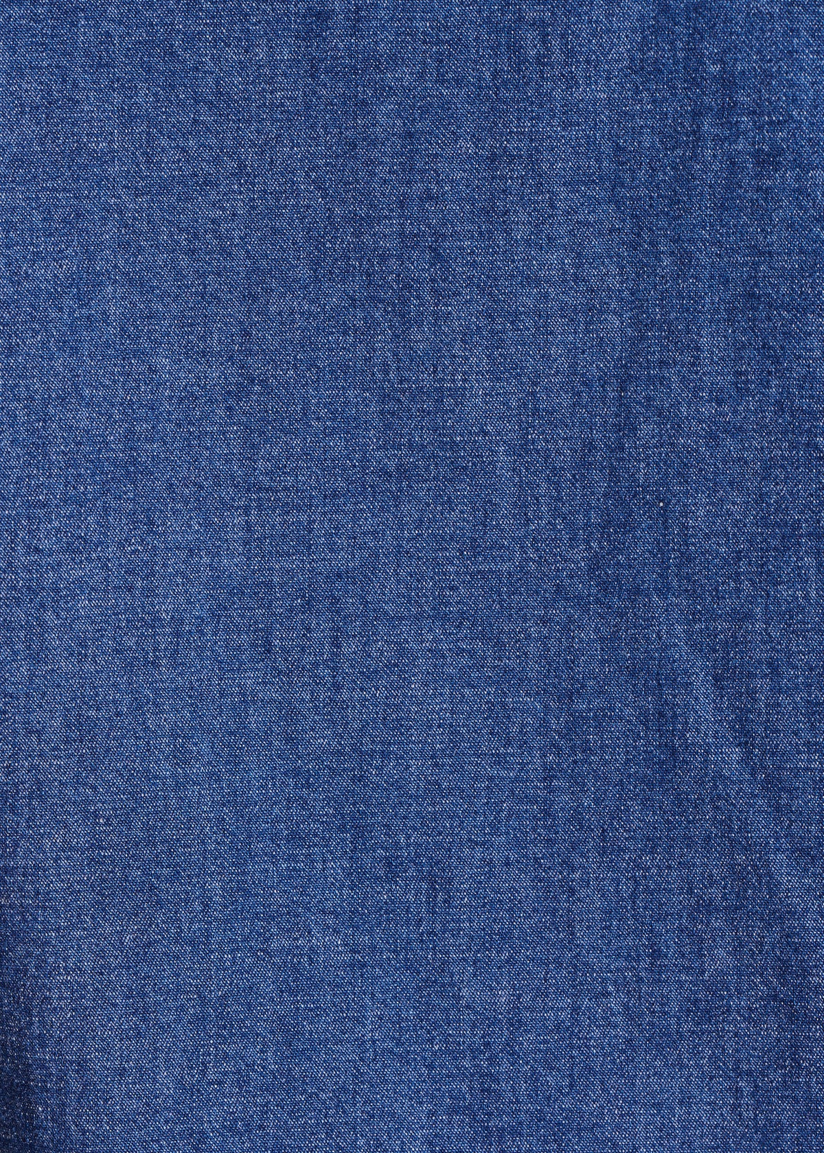 Combinaison large bleue zippée