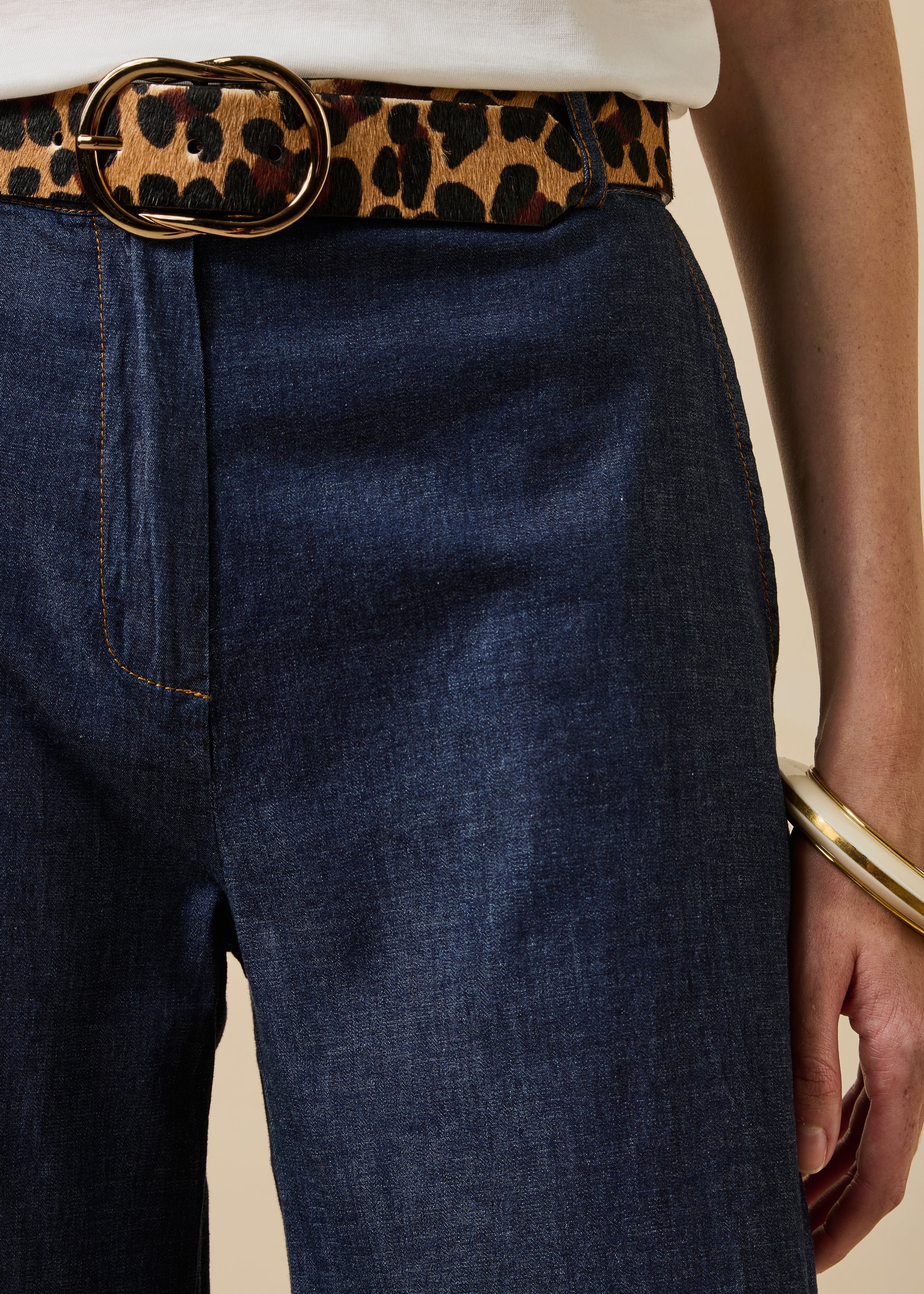 Pantalon bleu brut - Dallal