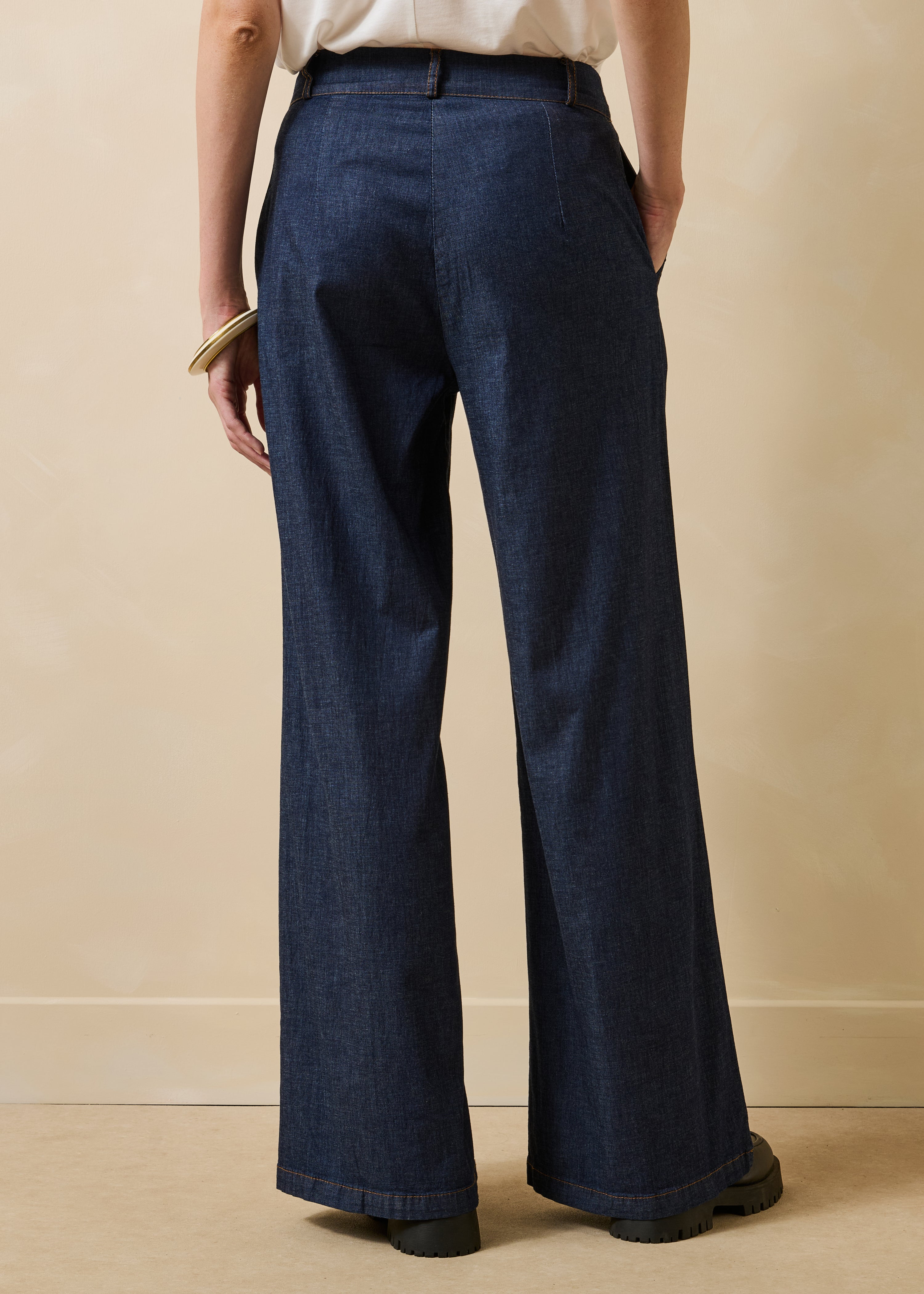 Pantalon bleu brut - Dallal