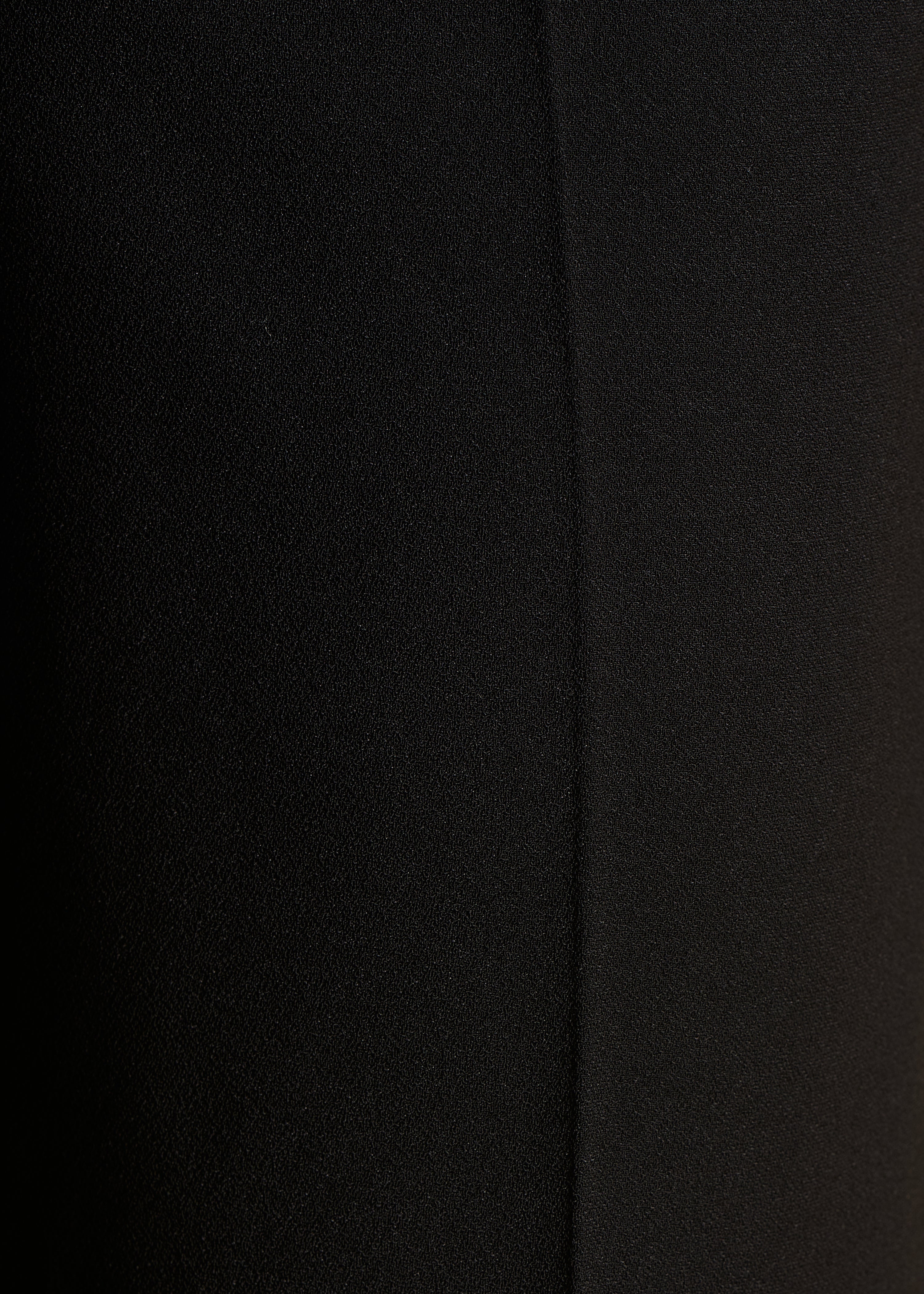 Pantalon droit noir 7/8ème