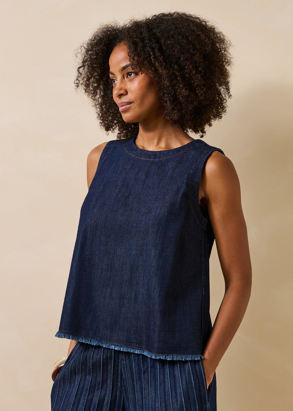 Top in denim - Denzil