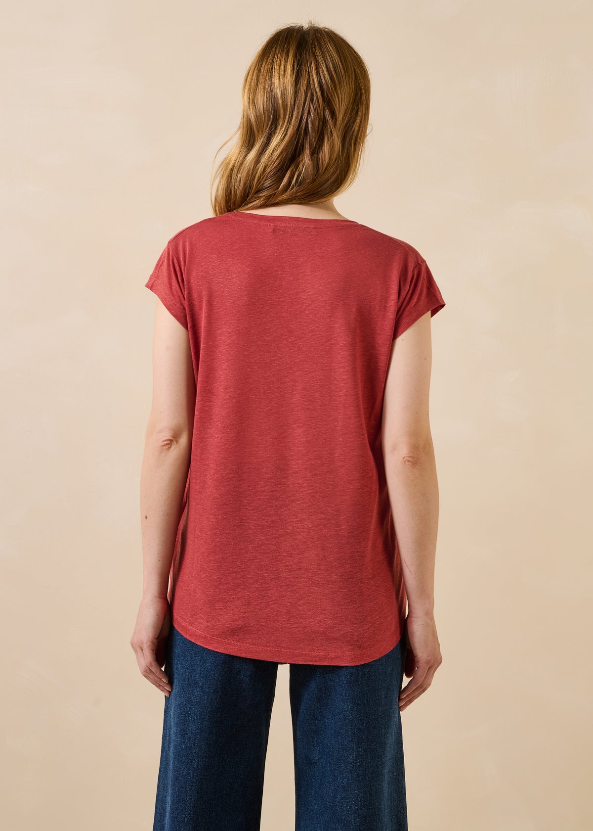 T-shirt rouge - Davia