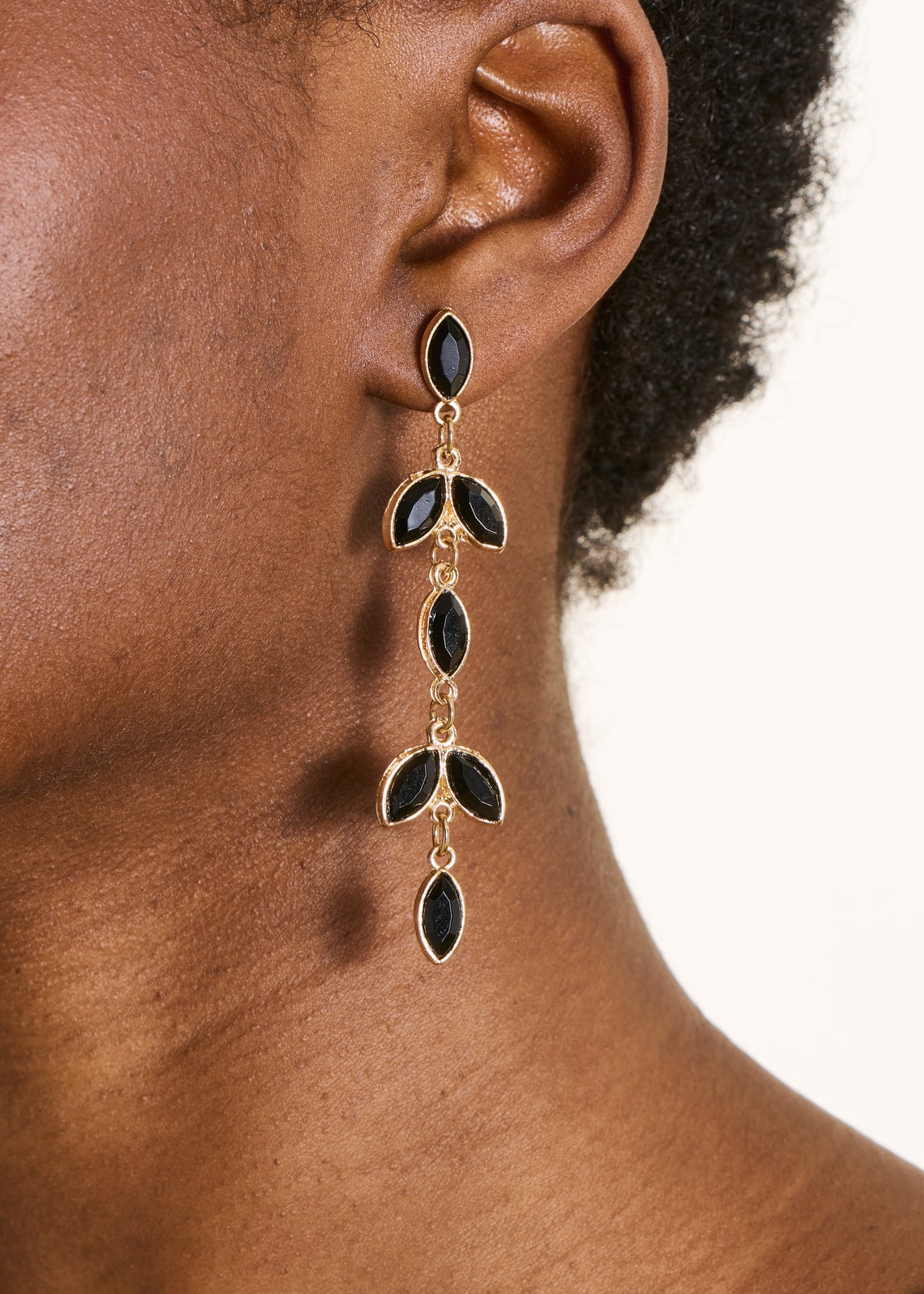 Black Dangle Earrings