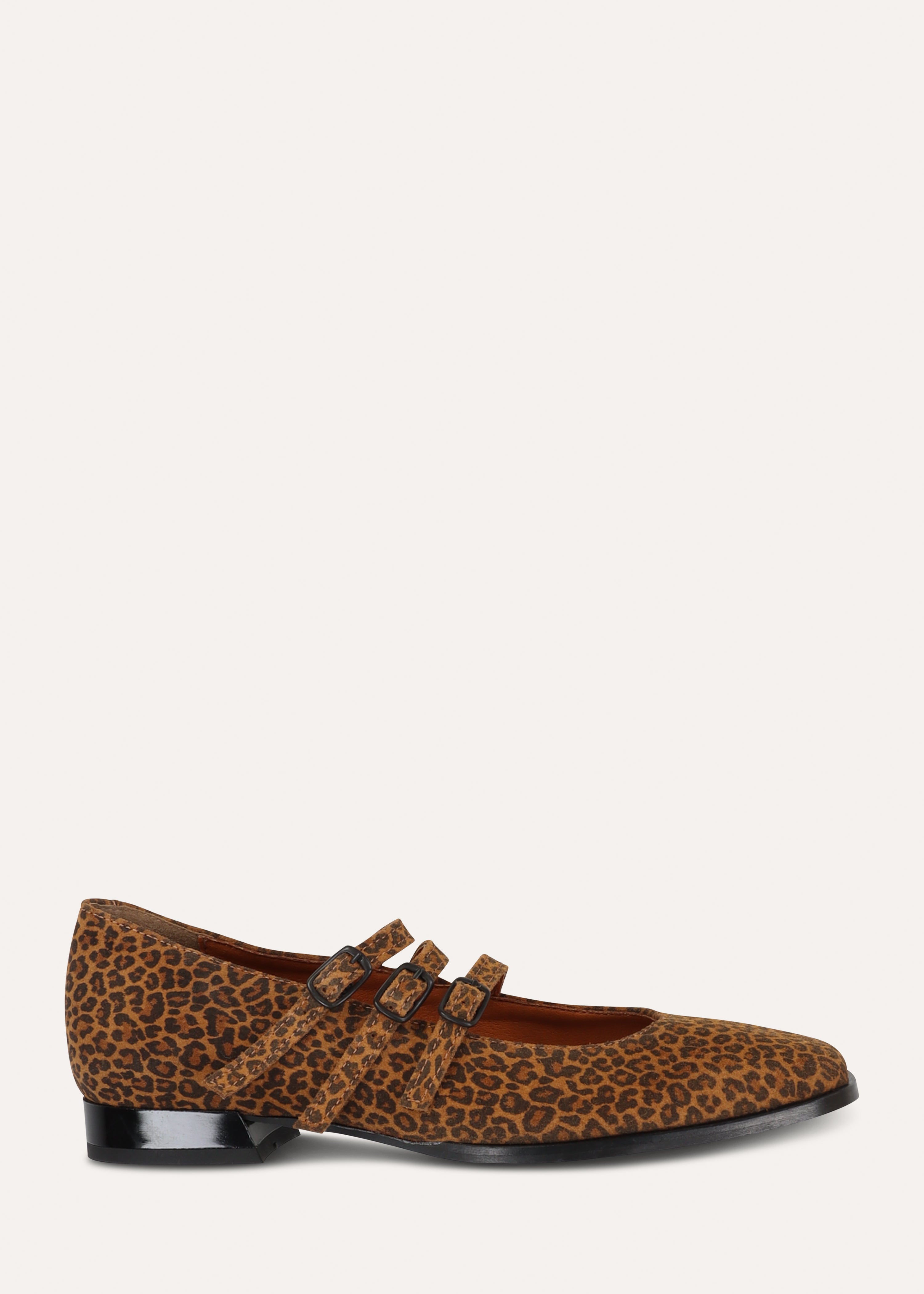 Merceditas tres hebillas leopardo
