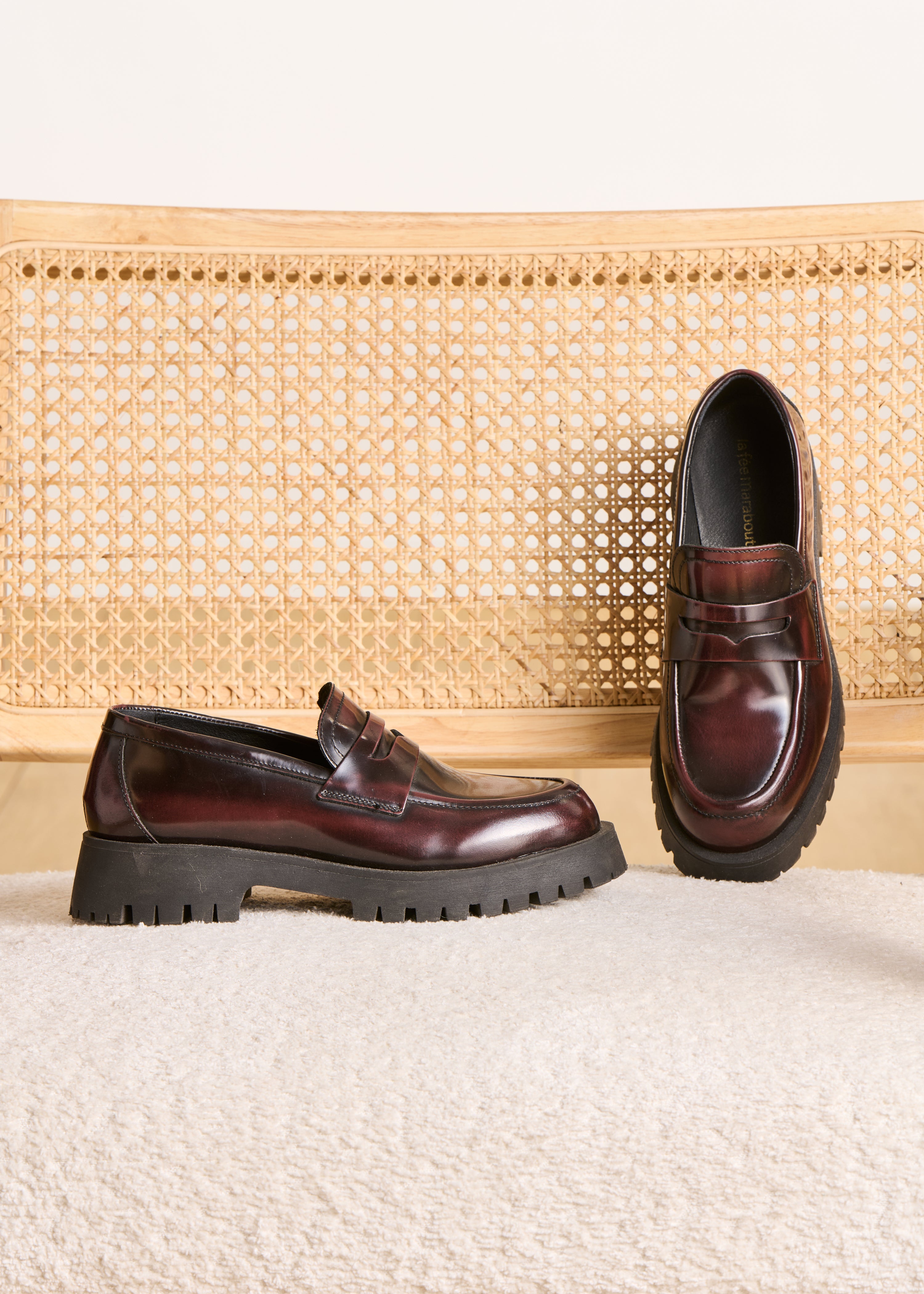 Mocassins bordeaux - Tanzi
