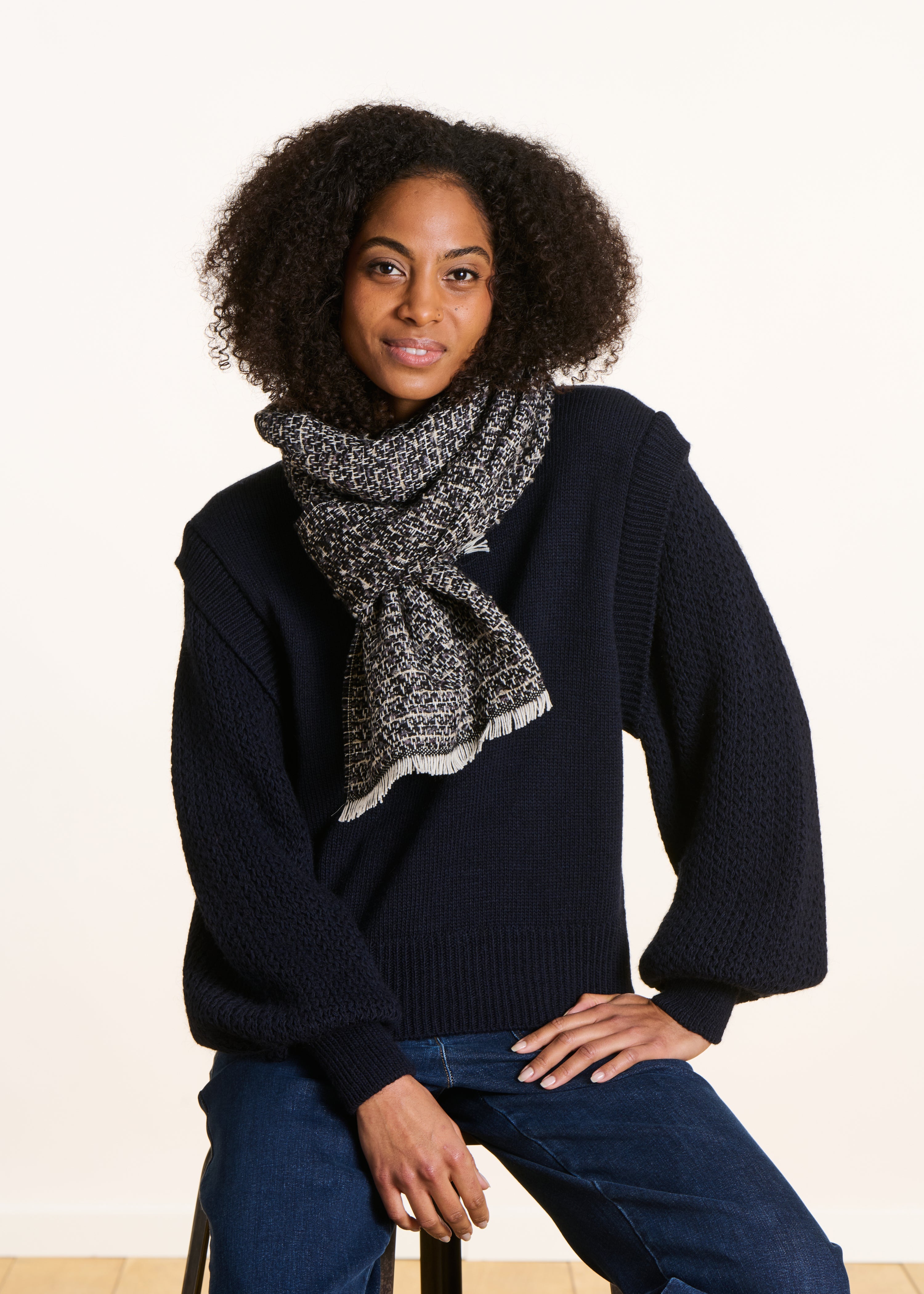 Scarf écharpe Zara Fraas Foulard FRAAS VACATION Foulard Zen Blue