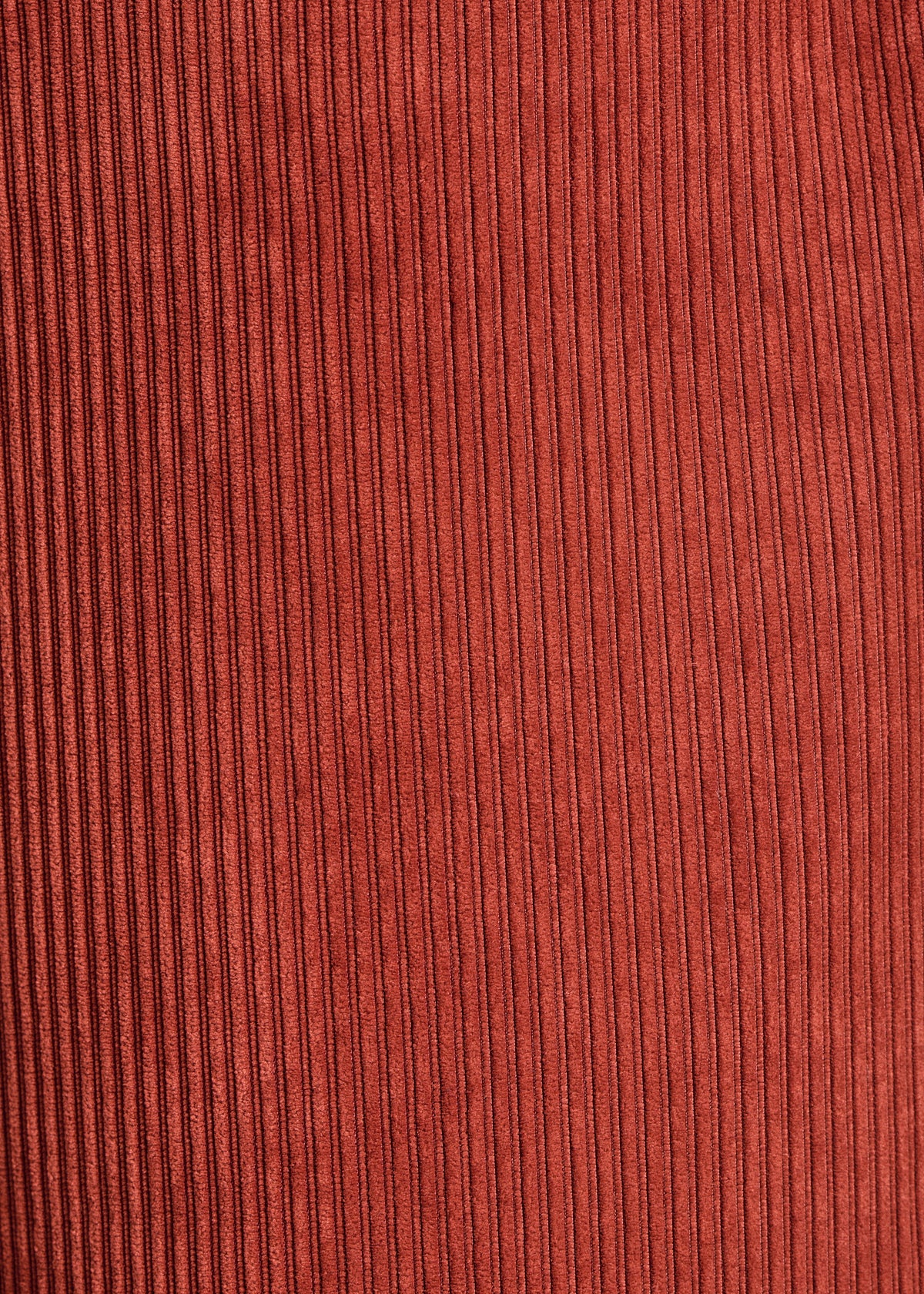 Combinaison pantalon en velours côtelé terracotta