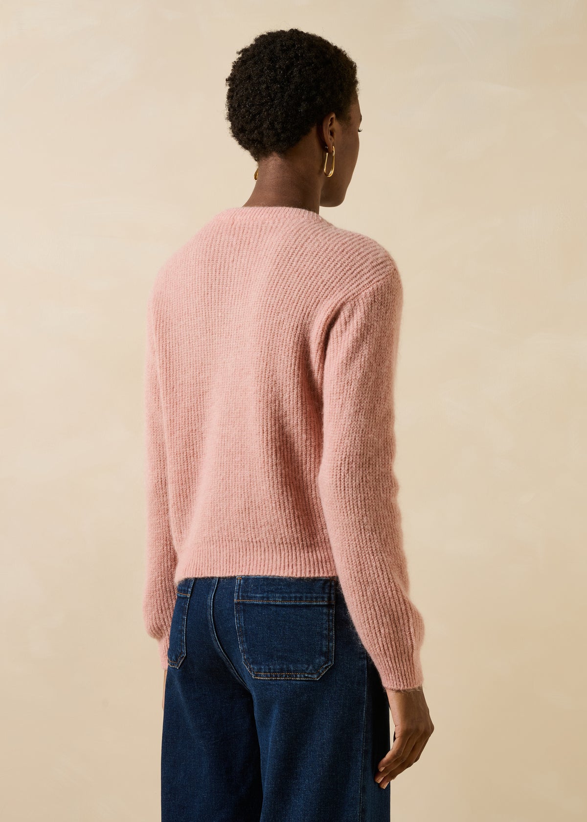 Gilet rose pâle - Zakaria