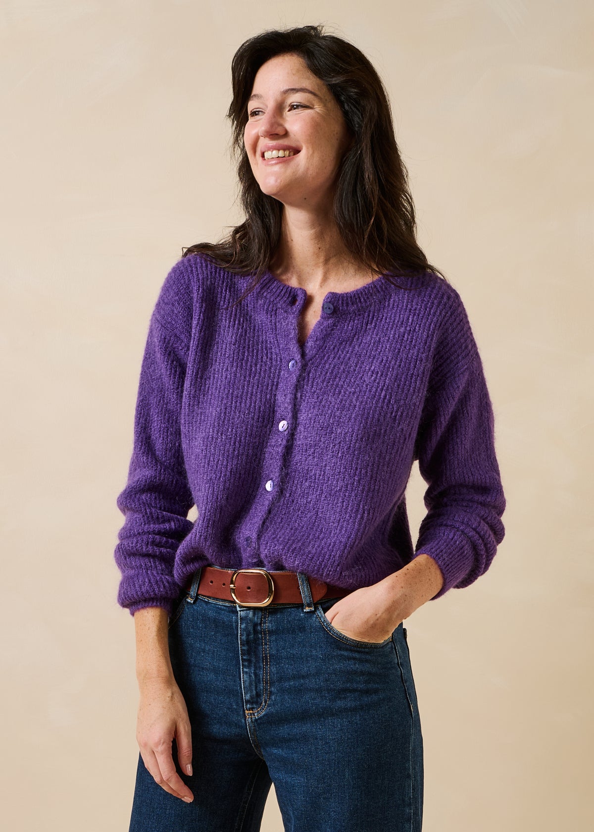 Gilet prune - Zakaria